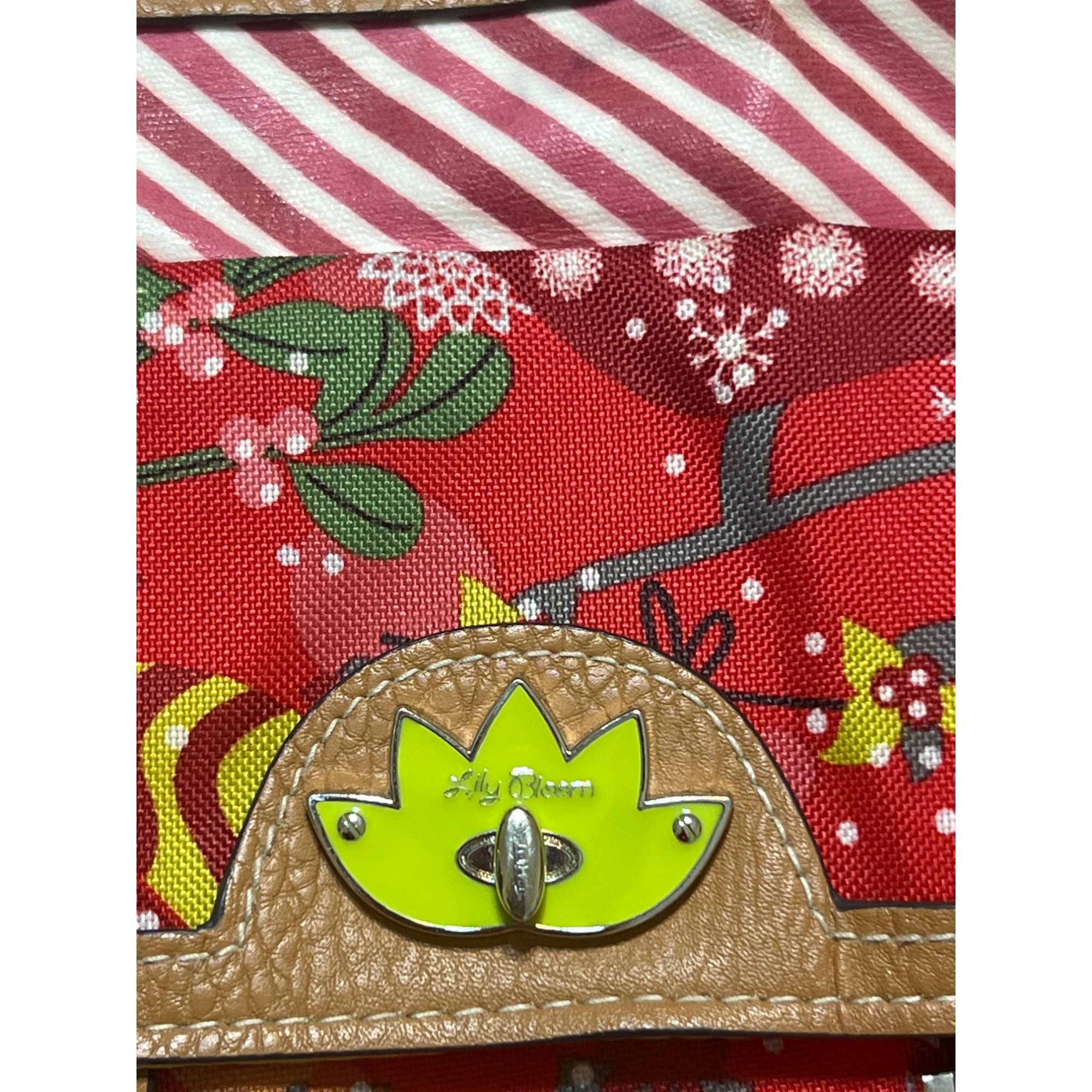 Other Lily Bloom Red Christmas Crossbody Bag Adjustable Strap Rein Size ONE SIZE - 2 Thumbnail