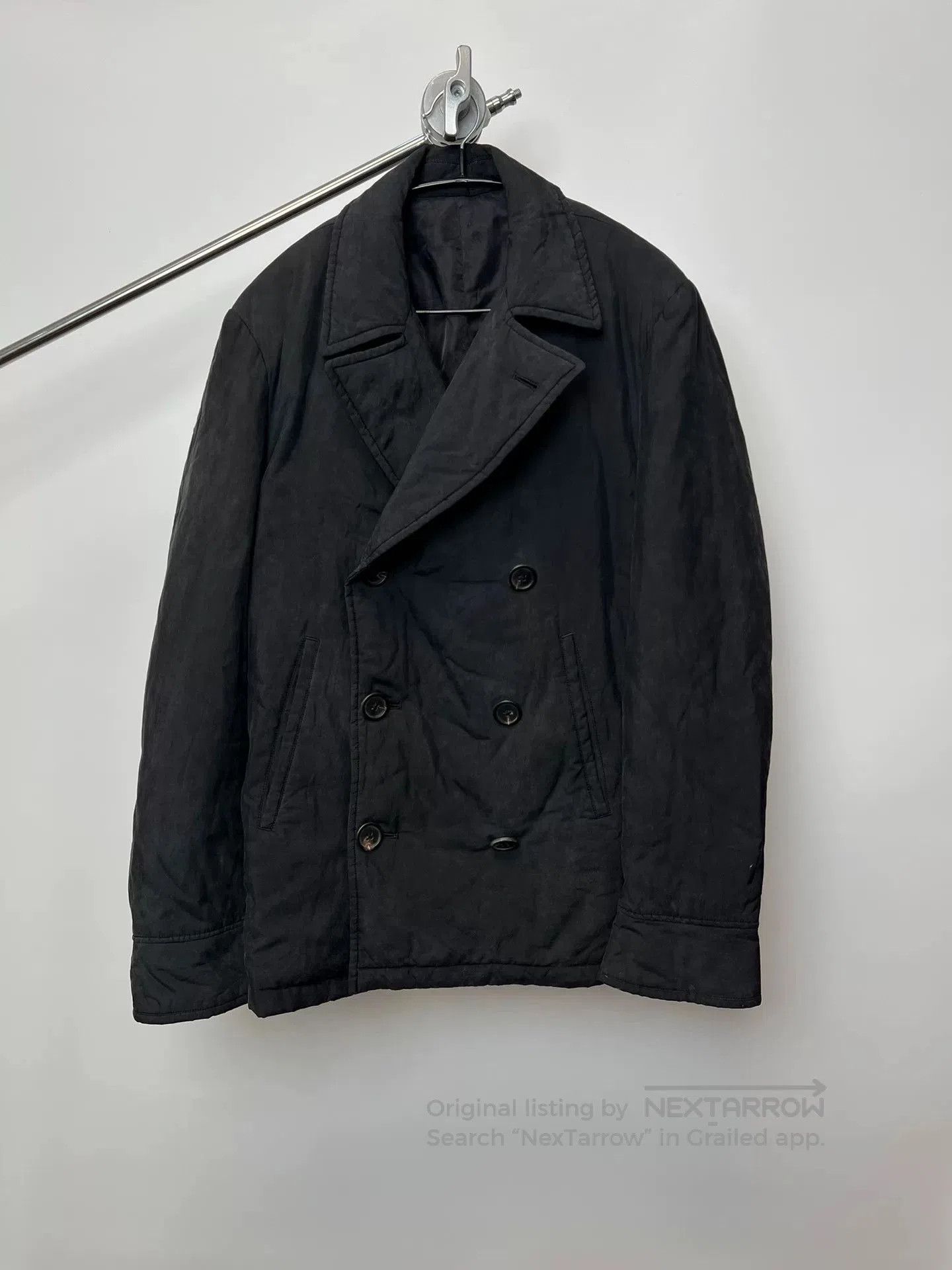 Yohji Yamamoto Yohji Yamamoto Black Cotton Jacket. Size US M / EU 48-50 / 2 - 1 Thumbnail