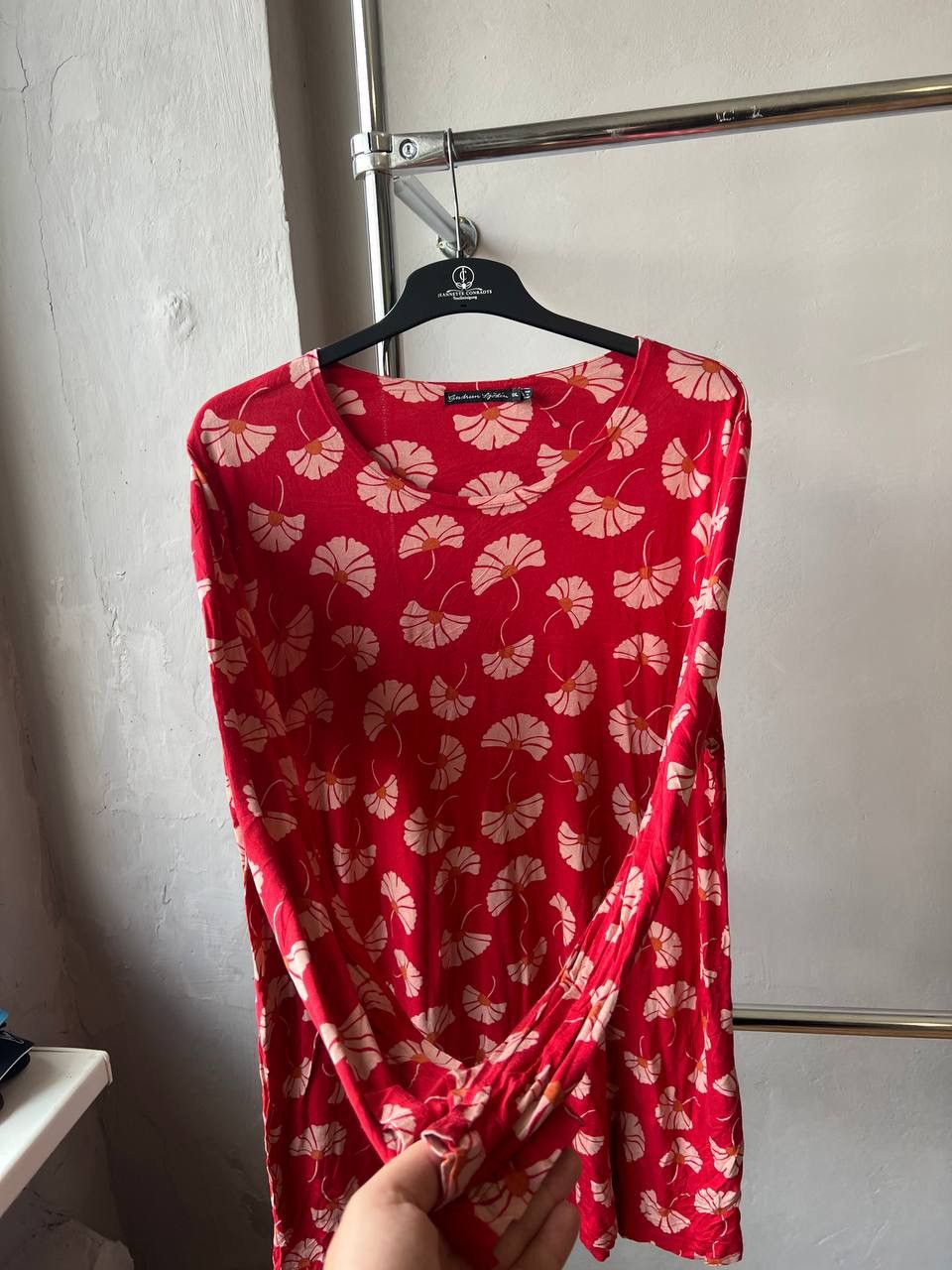 Gudrun Sjoden GUDRUN SJODEN ORGANIC FLOWERS ART TUNIC DRESS SIZE XXL Size XXL / US 16-18 / IT 52-54 - 7 Thumbnail