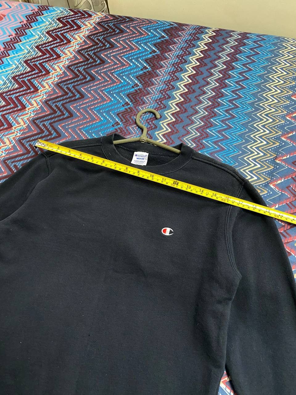 Champion Champion Womens Black Long Sleeve Sweatshirt Logo Size M / US 6-8 / IT 42-44 - 8 Thumbnail