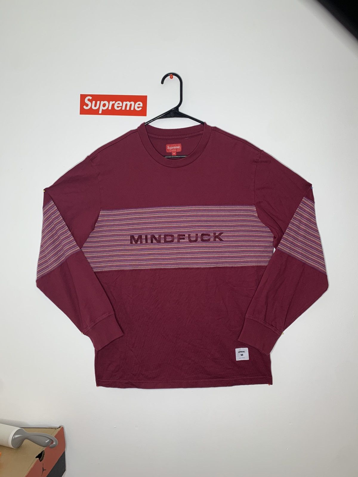 Supreme Supreme long sleeve tee mindfuck Size US M / EU 48-50 / 2 - 1 Thumbnail