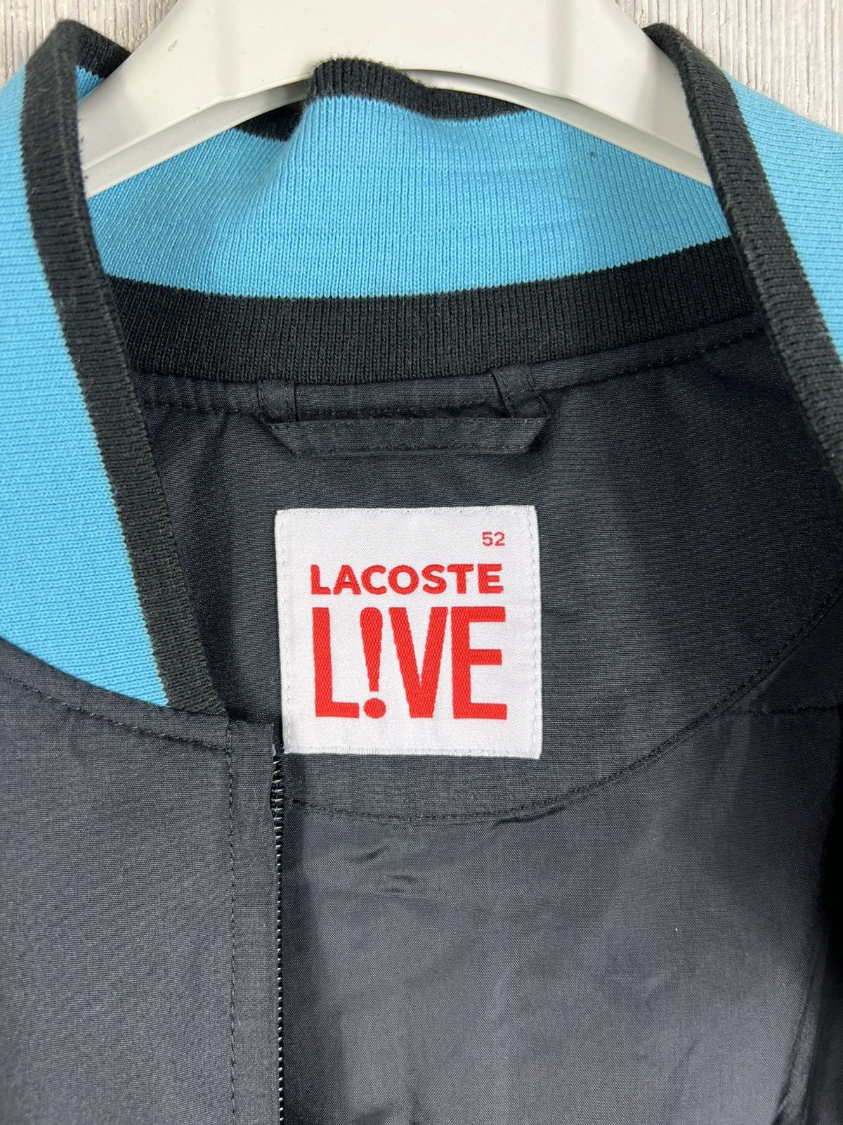 Lacoste Lacoste Live bomber jacket big crocodile logo L!ve Size US L / EU 52-54 / 3 - 17 Thumbnail