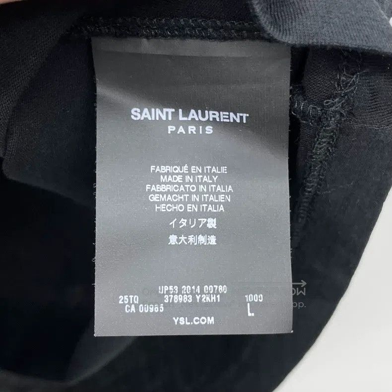 Saint Laurent Paris Saint Laurent Paris Black Blood Tooth Print Pattern Short Size US L / EU 52-54 / 3 - 5 Thumbnail