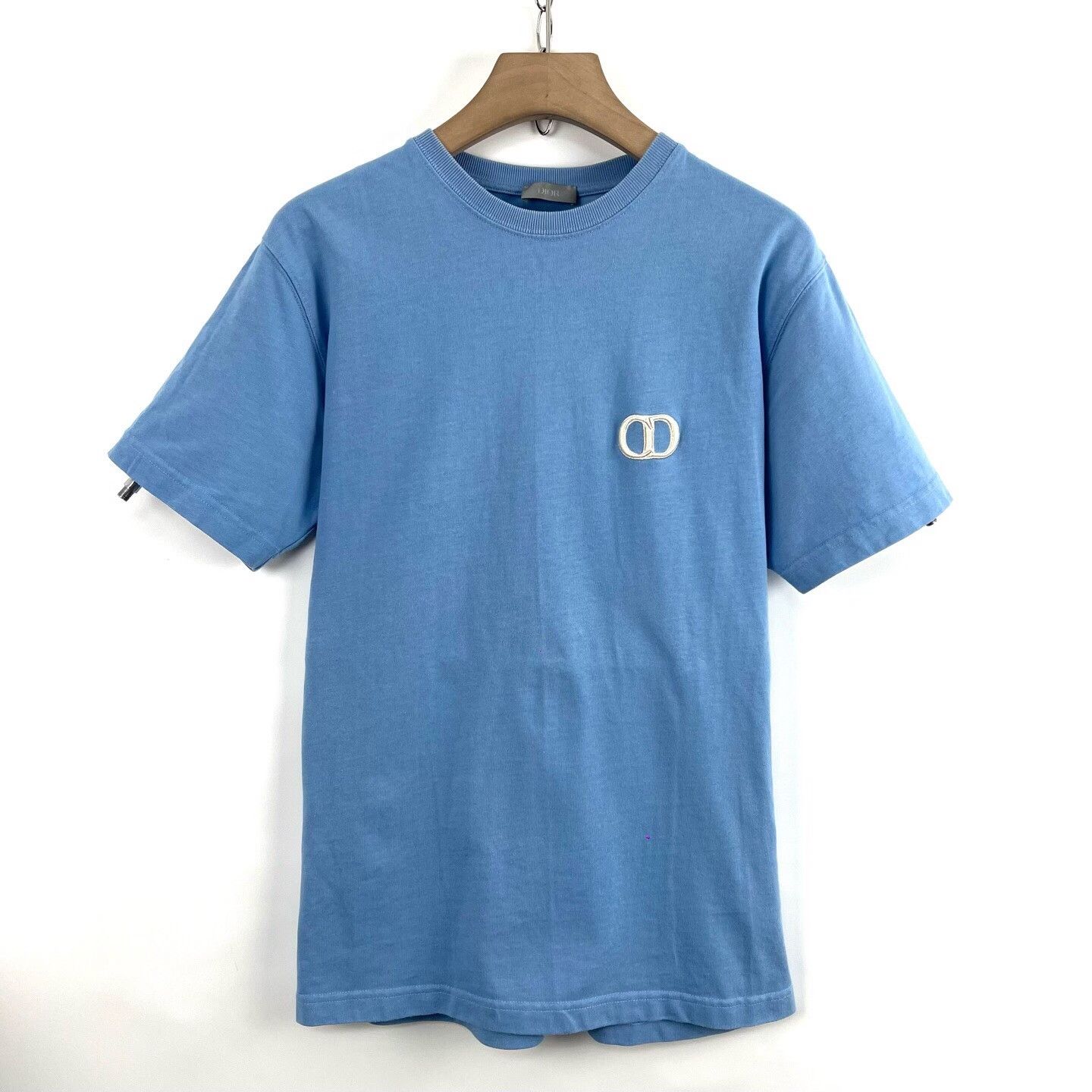 Dior Dior CD Embroidery Loose Short-Sleeve T-Shirt Size S / US 4 / IT 40 - 1 Thumbnail
