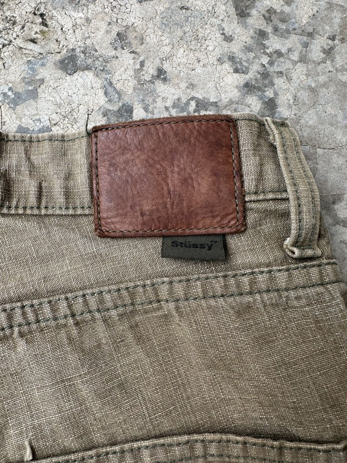 Stussy × Vintage Vintage Stussy -Dm Jeans Size US 32 / EU 48 - 6 Thumbnail