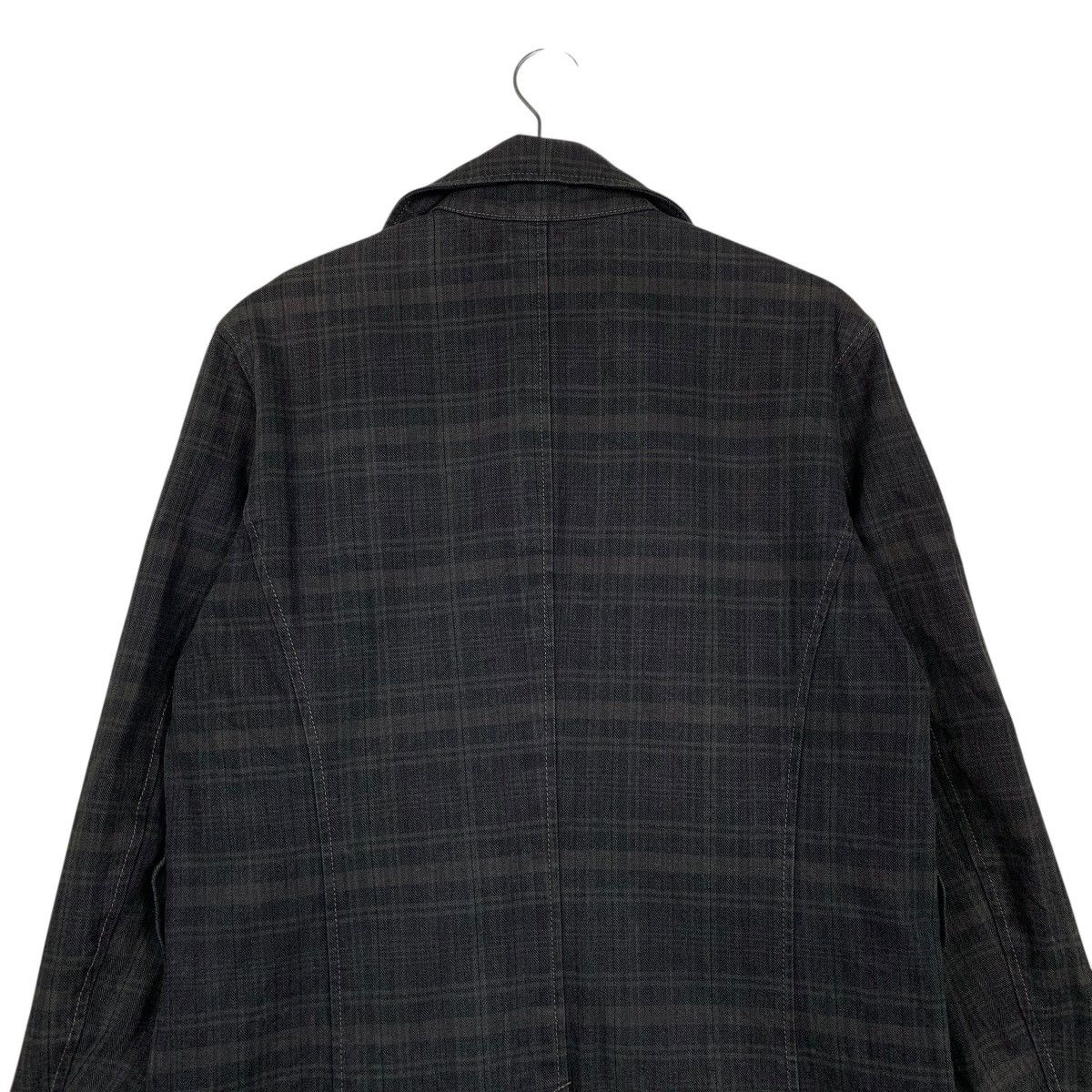 Michel Klein Michel Klein Homme Paris Tartan Double Breasted Coat Size US M / EU 48-50 / 2 - 8 Thumbnail