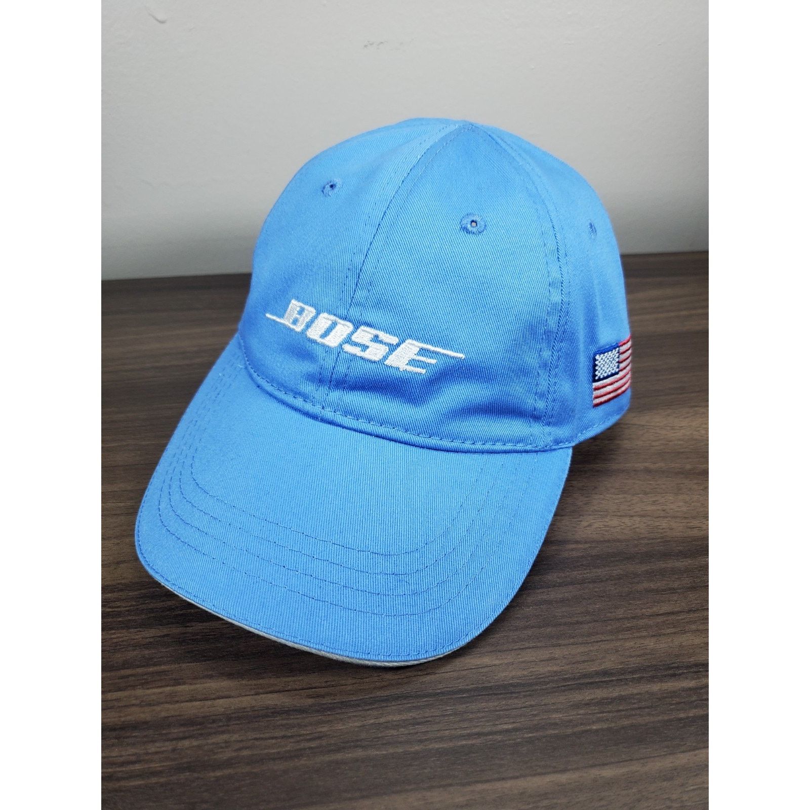Sony Bose Light Blue White Hat Cap Sky Powder Carolina USA Flag Size ONE SIZE - 1 Thumbnail