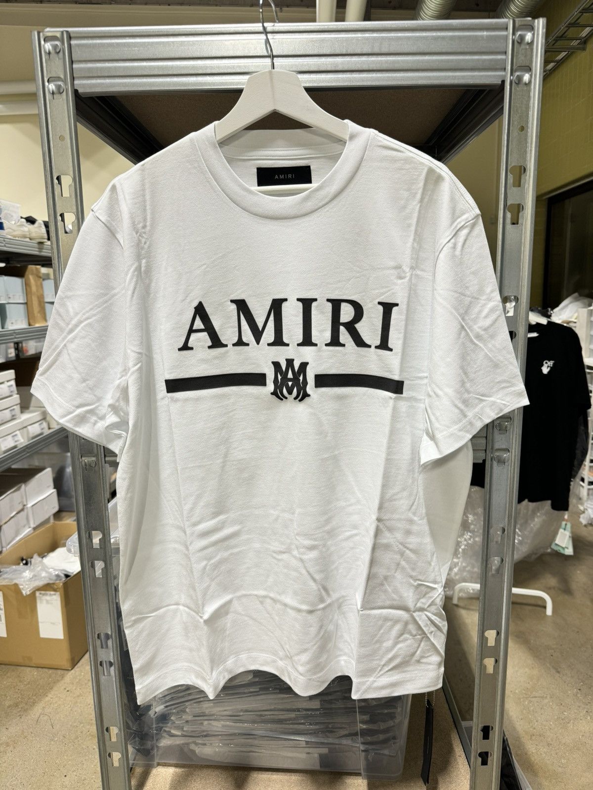 Amiri Amiri Bar Logo T-Shirt NEW 550$ Size US S / EU 44-46 / 1 - 1 Thumbnail