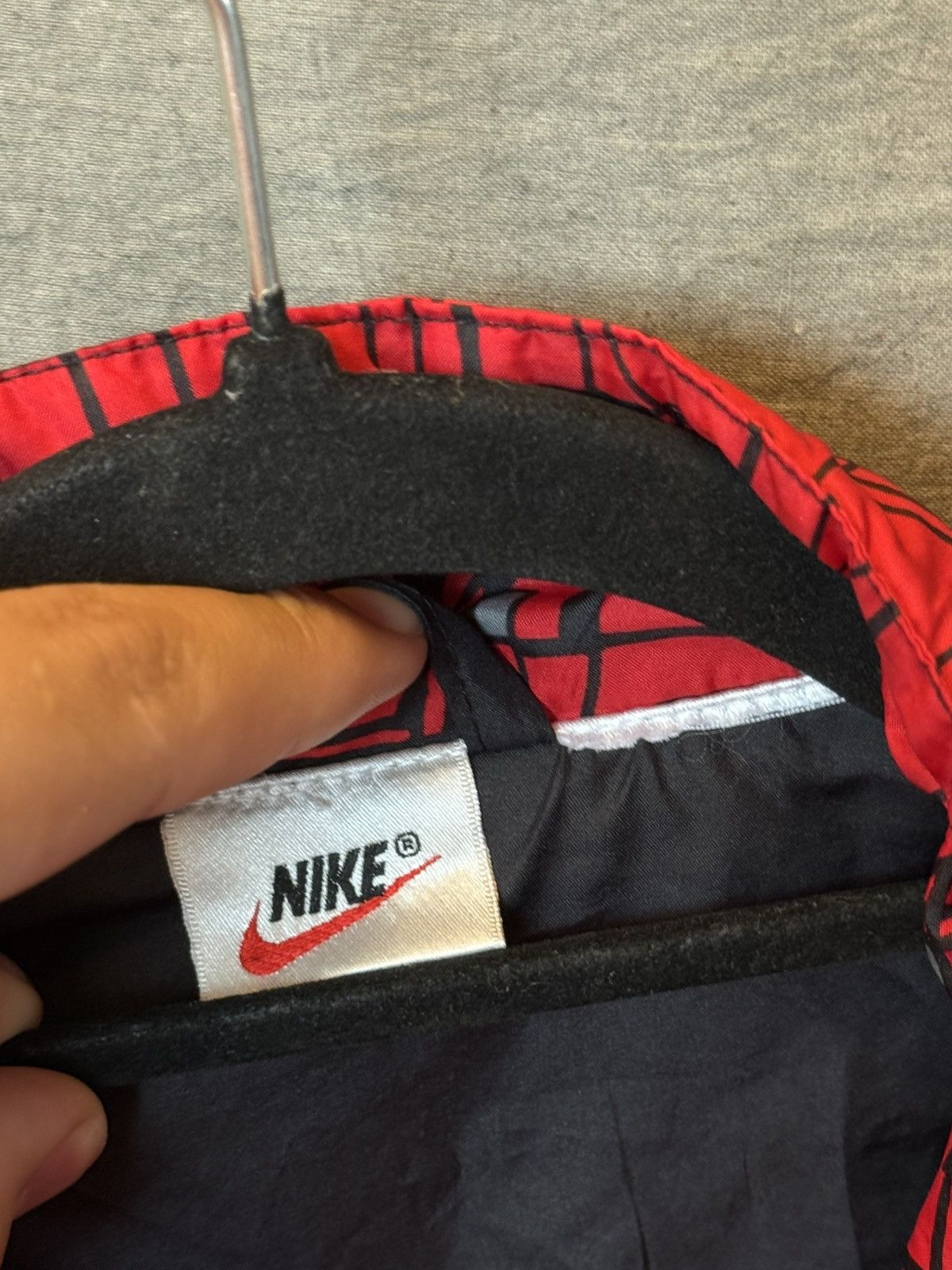 Nike × Vintage Vintage 00's Nike Swoosh Windbreakers Jacket Size US XL / EU 56 / 4 - 5 Thumbnail