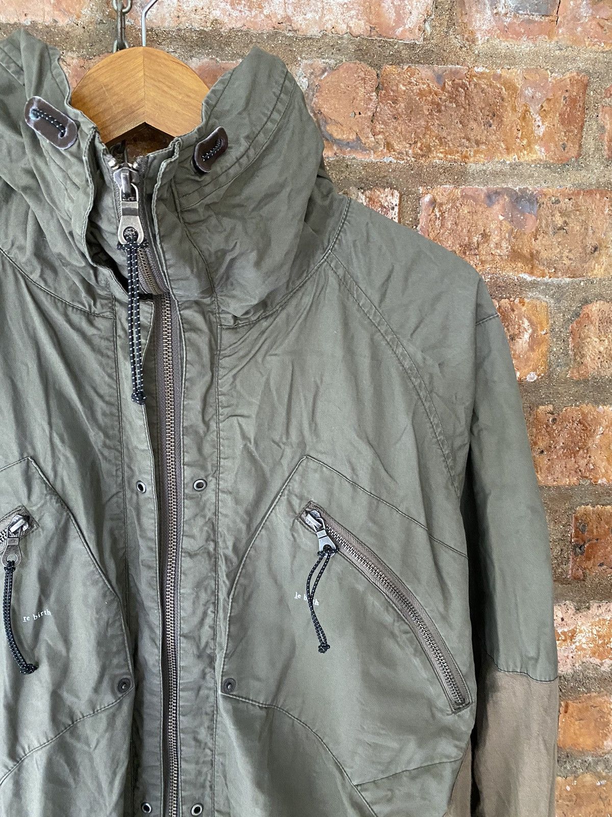 Japanese Brand × Mountain Research × PPFM VTG PPFM anorak re-bird poem hybrid jacket Size US L / EU 52-54 / 3 - 5 Thumbnail