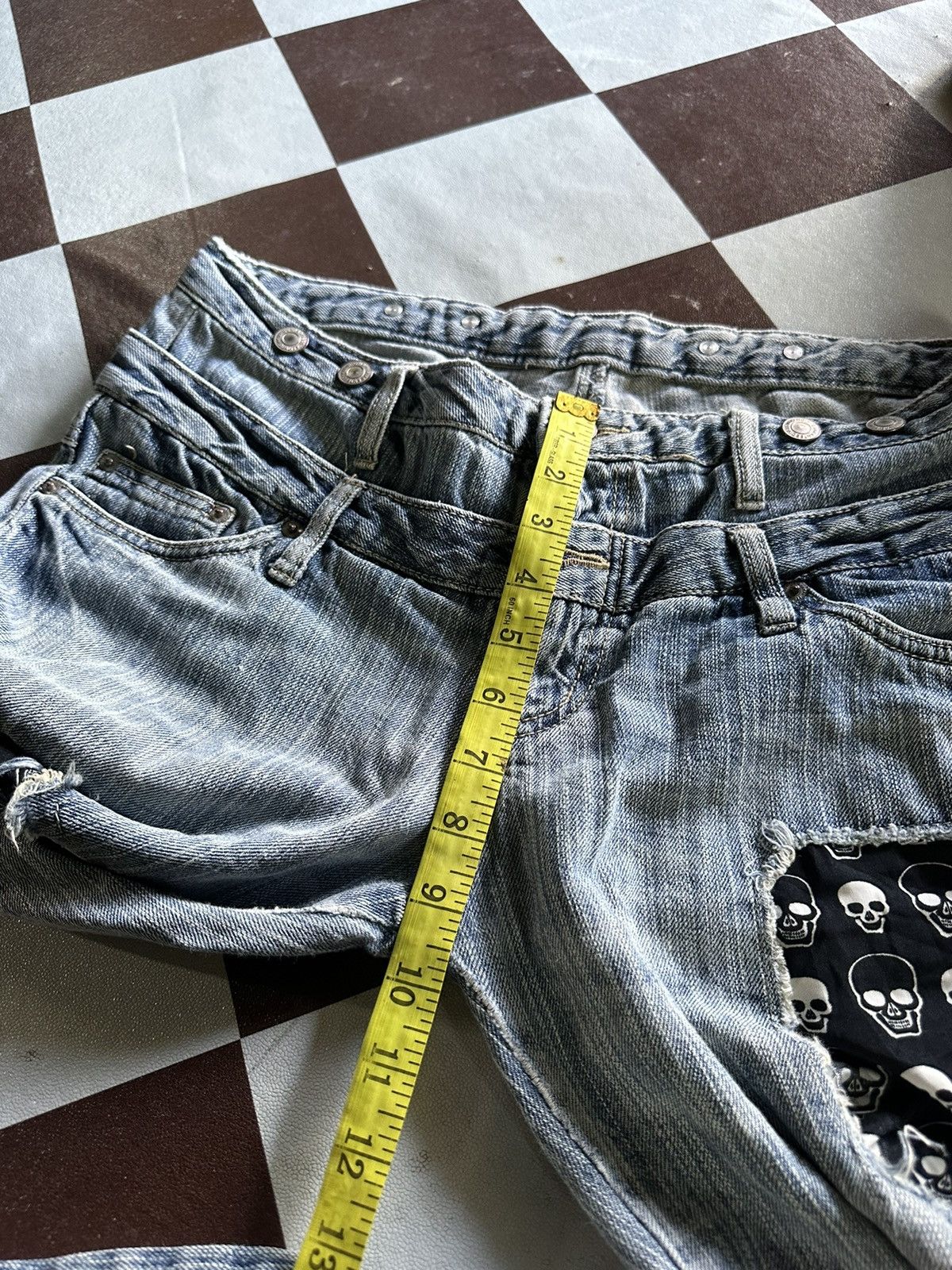 Japanese Brand double waist jeans Size US 32 / EU 48 - 16 Thumbnail