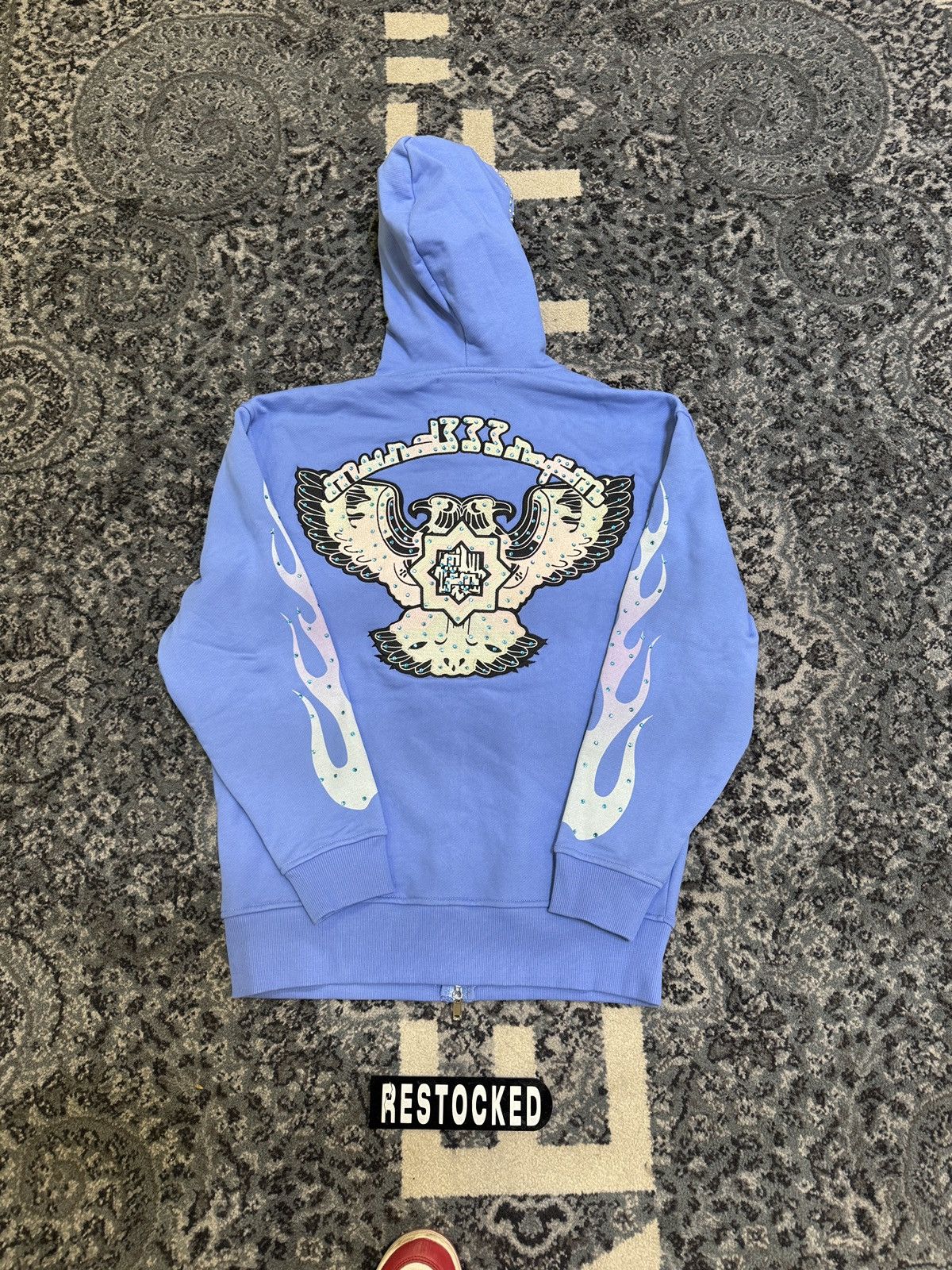 murd333r.fm New Murd333r.Fm Blue Chopp33r Zip Up Exclusive Size Large Size US L / EU 52-54 / 3 - 2 Thumbnail