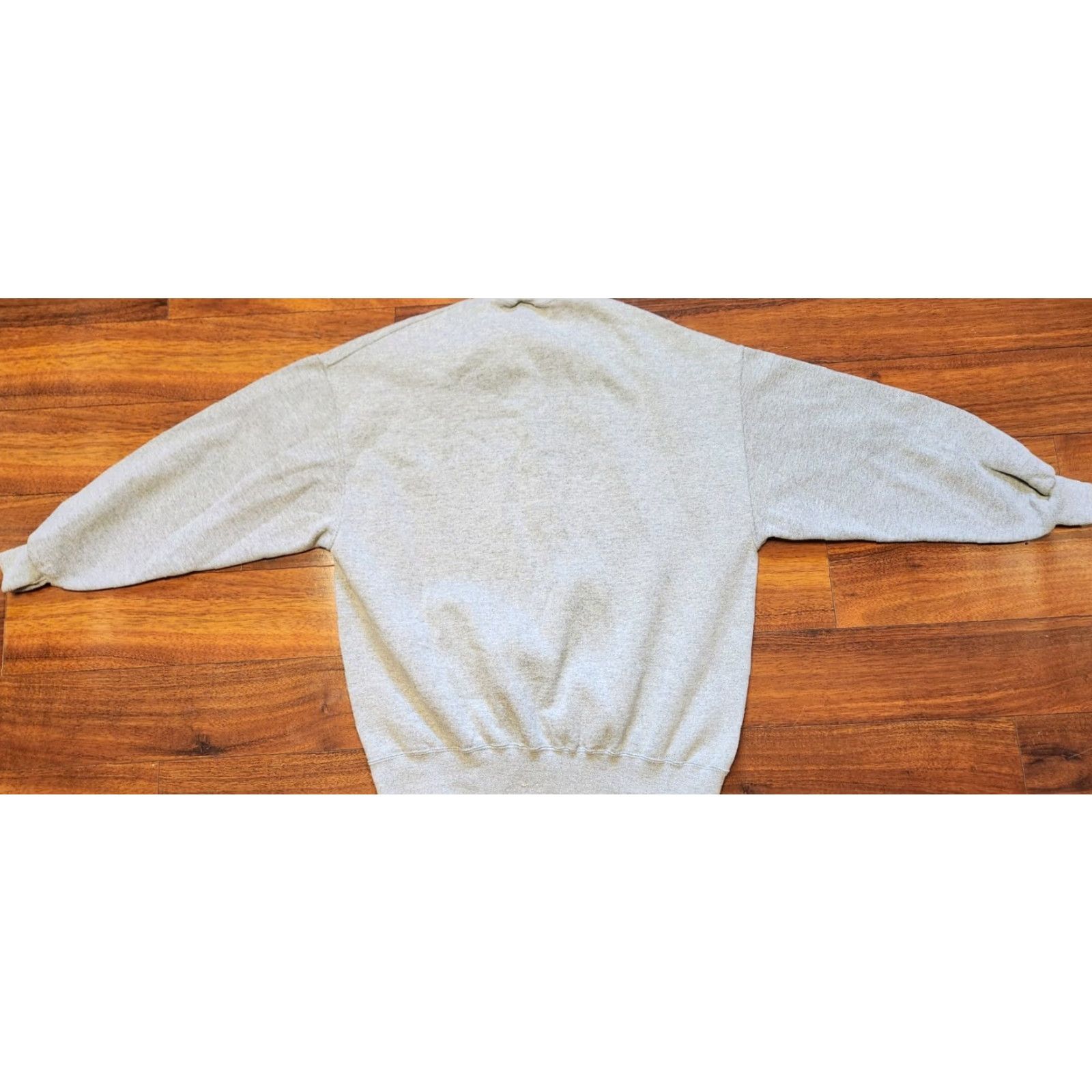 Jerzees VINTAGE JERZEES Sweatshirt Gray 3X Crew Neck Adult USA MADE Size US XXL / EU 58 / 5 - 7 Thumbnail