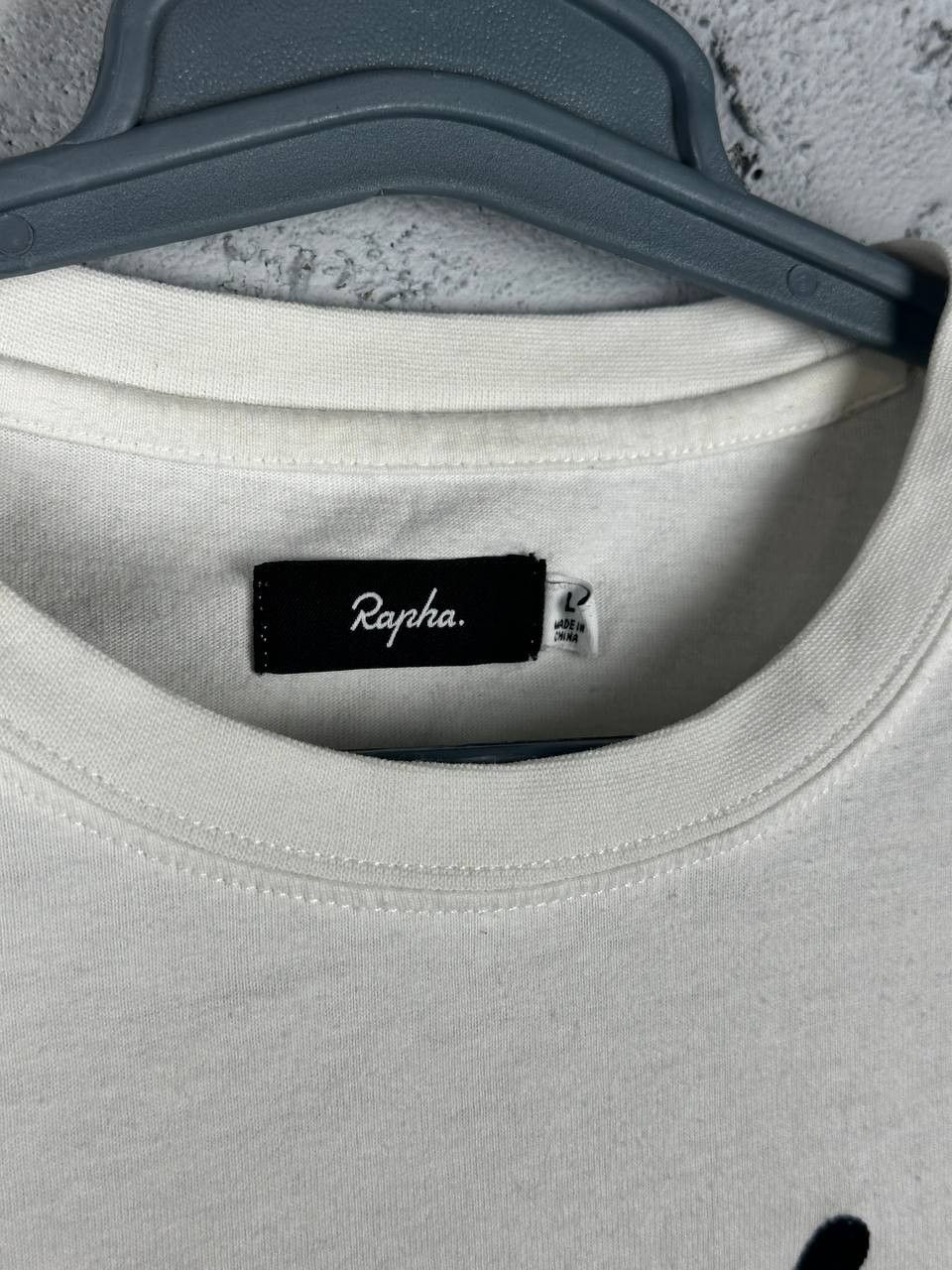Rapha Rapha White Big Logo T Shirt Size L Size US L / EU 52-54 / 3 - 6 Thumbnail