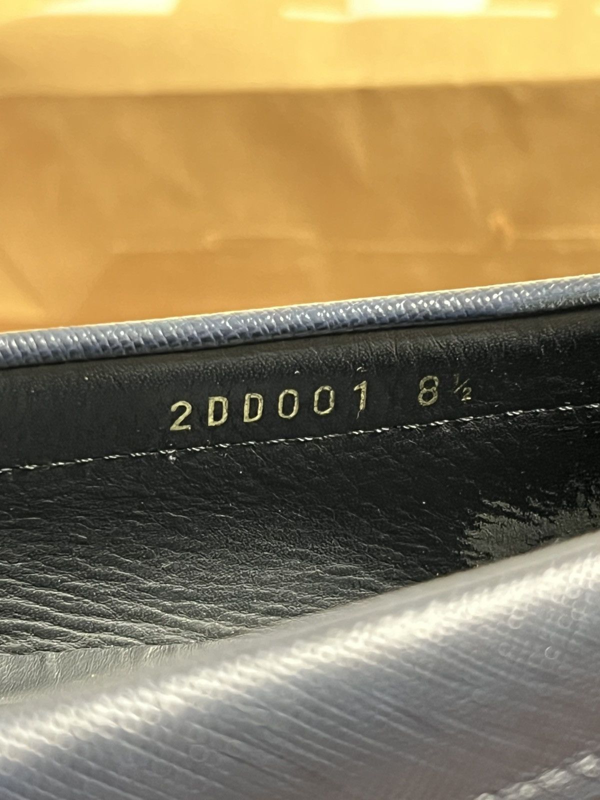 Prada Prada Saffiano Bi-Color Driving Loafers 2DD001 Size US 9.5 / EU 42-43 - 22 Thumbnail