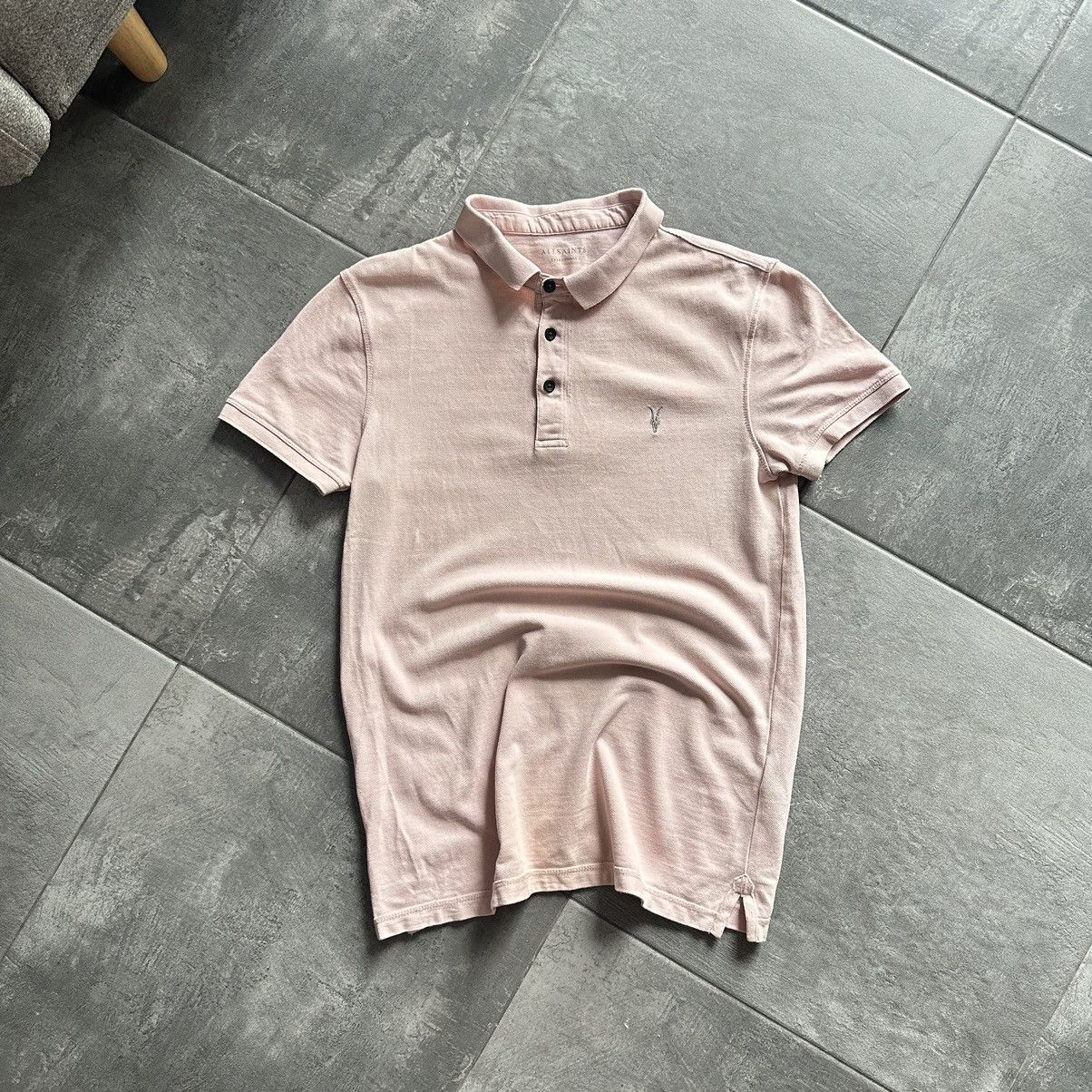 Allsaints Luxury Allsaints Polo T-shirts Basic Fit Y2K 00s Size XS / US 0-2 / IT 36-38 - 1 Thumbnail