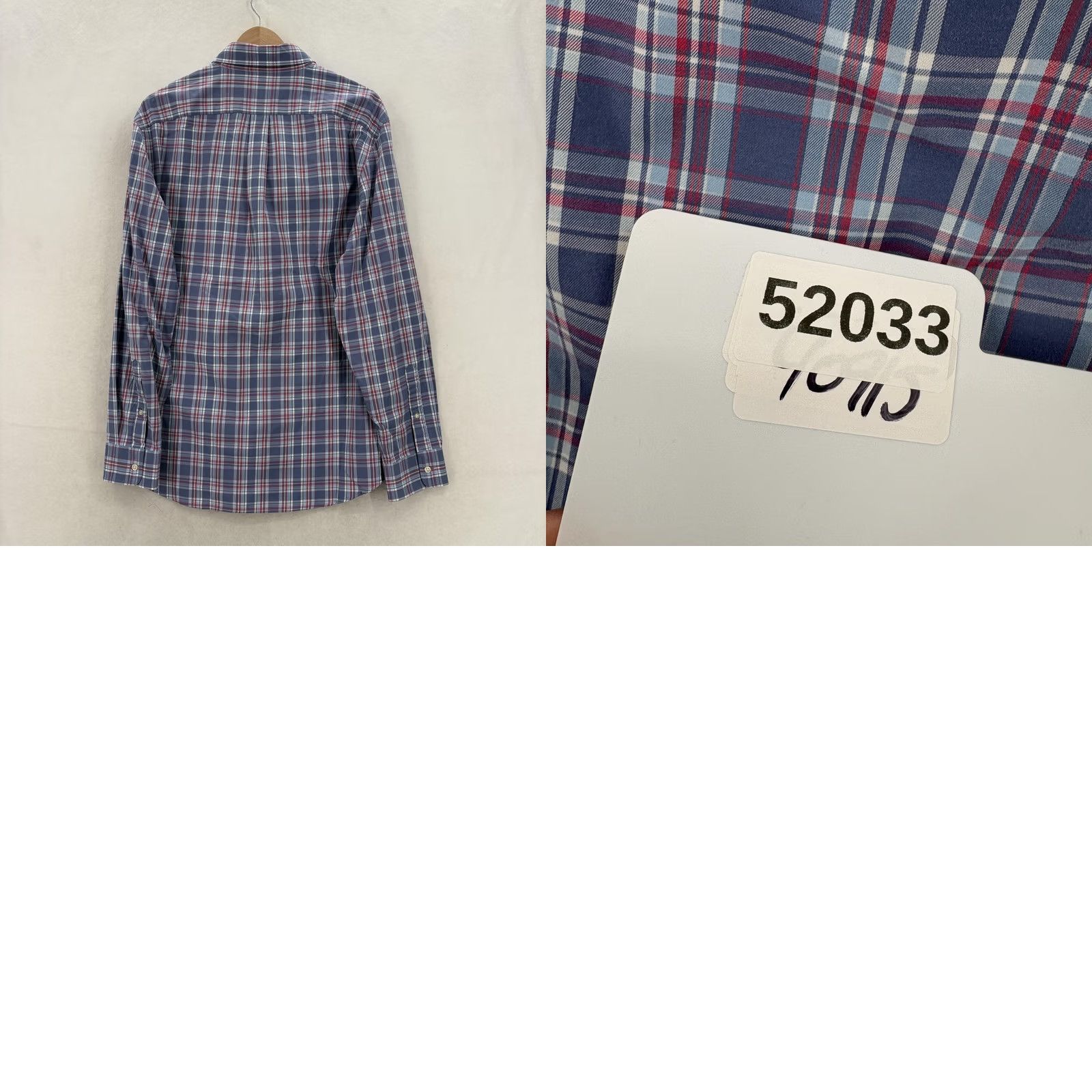 Vineyard Vines Vineyard Vines Murray Shirt Mens L Blue Plaid Long Sleeve Button-Up Chest Pockets Casual 90s Theme not provided Size US L / EU 52-54 / 3 - 9 Thumbnail