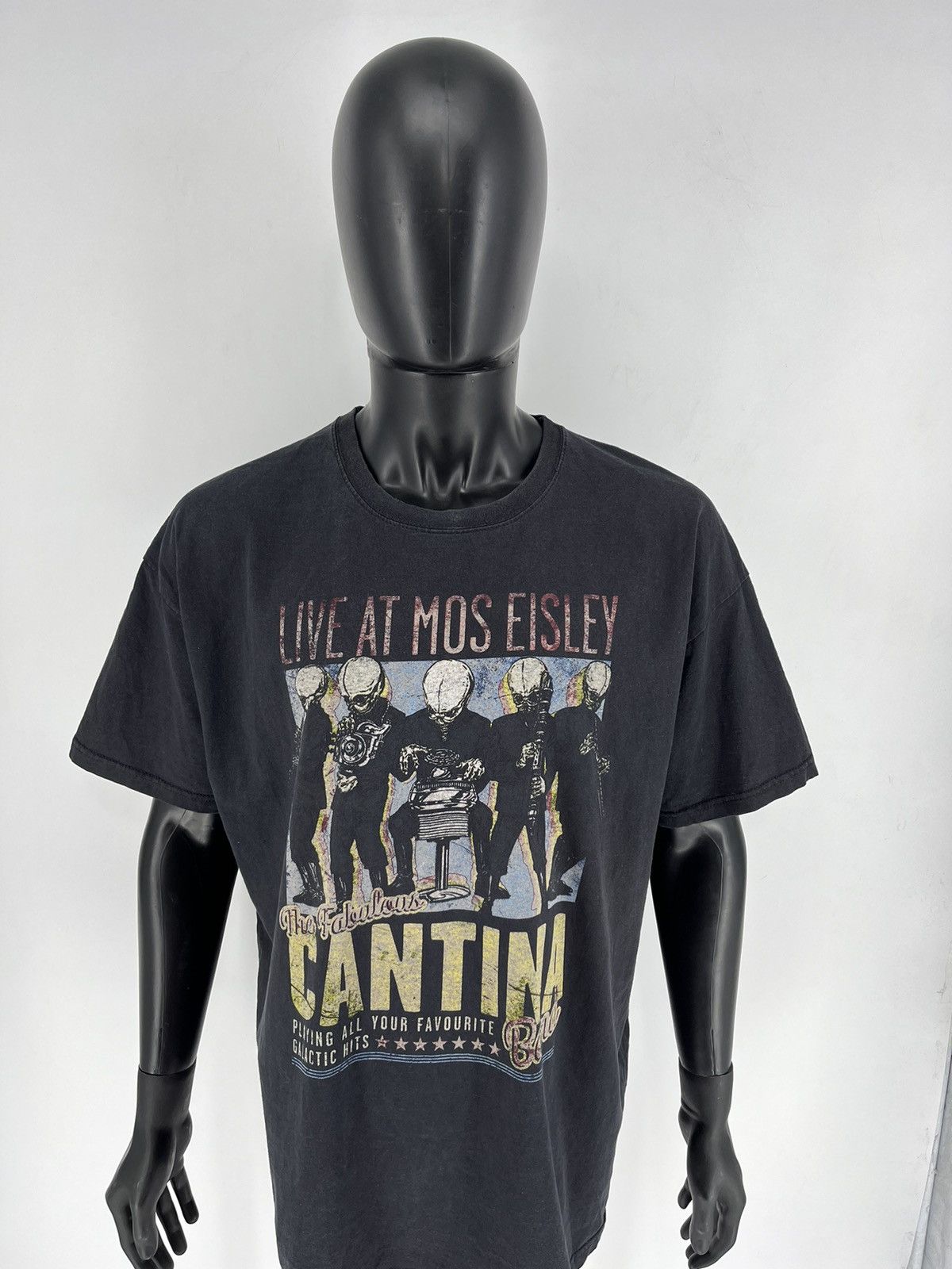 Star Wars Vintage Star Wars Cantina Band Live At Mos Eisley Tour Tee Size US XXL / EU 58 / 5 - 5 Thumbnail