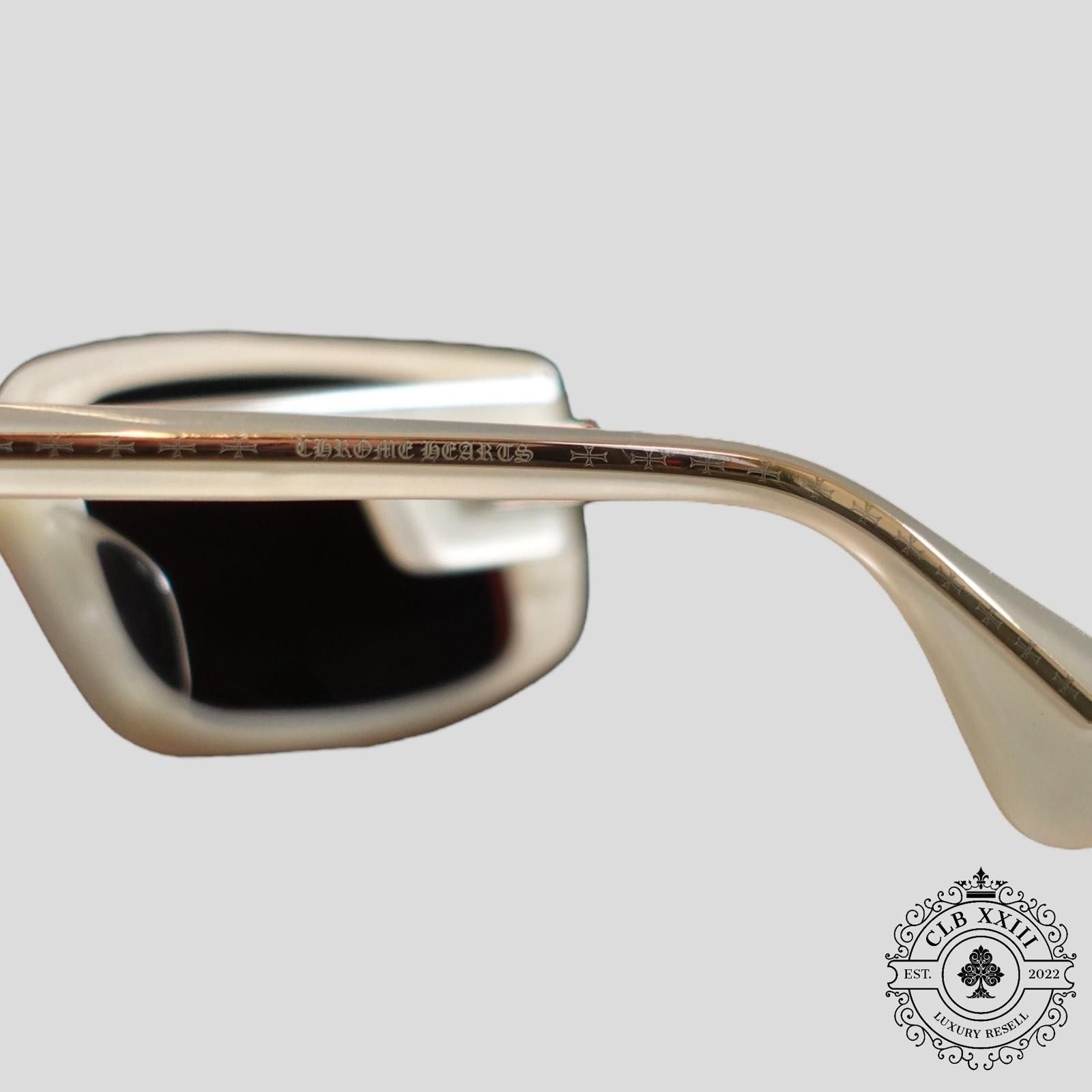Chrome Hearts Chrome Hearts Kink Sunglasses in Pearl Size ONE SIZE - 6 Thumbnail