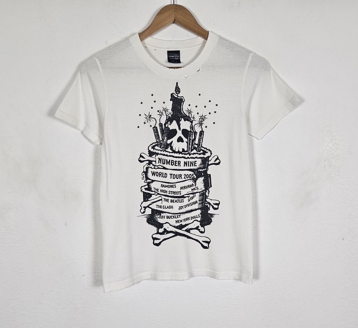 Number (N)ine Number Nine A/W 2005 nirvana World Tour shirt Size US XS / EU 42 / 0 - 2 Thumbnail