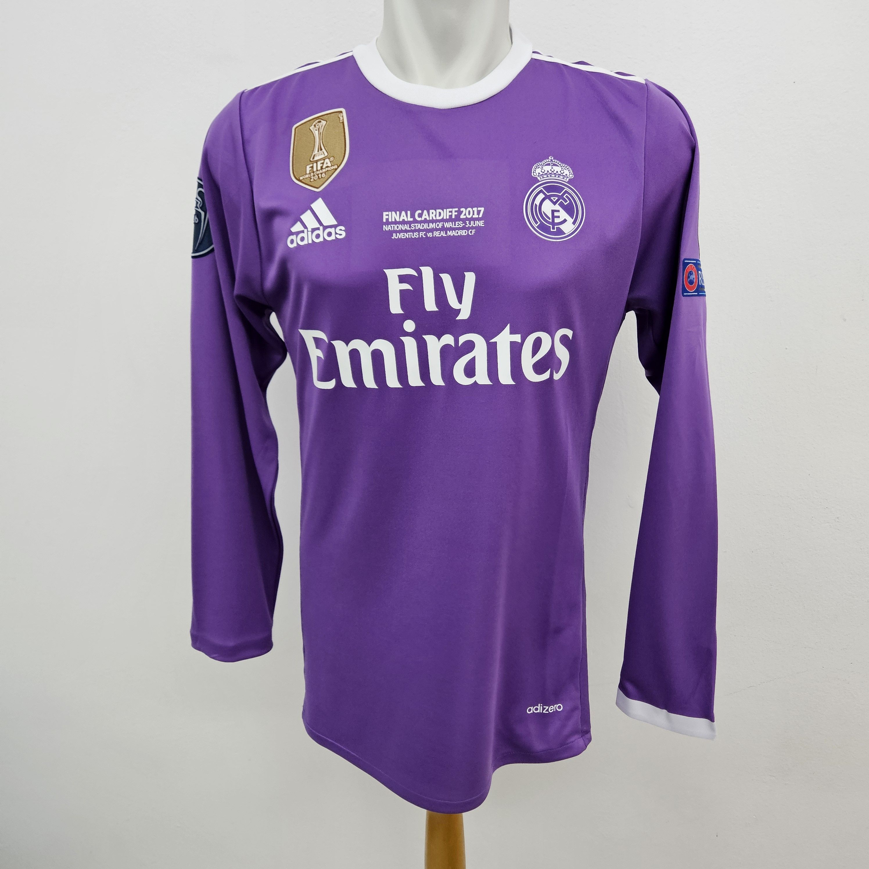 Other REAL MADRID 2016 2017 ADIZERO AWAY LONG SLEEVE Size US L / EU 52-54 / 3 - 1 Thumbnail