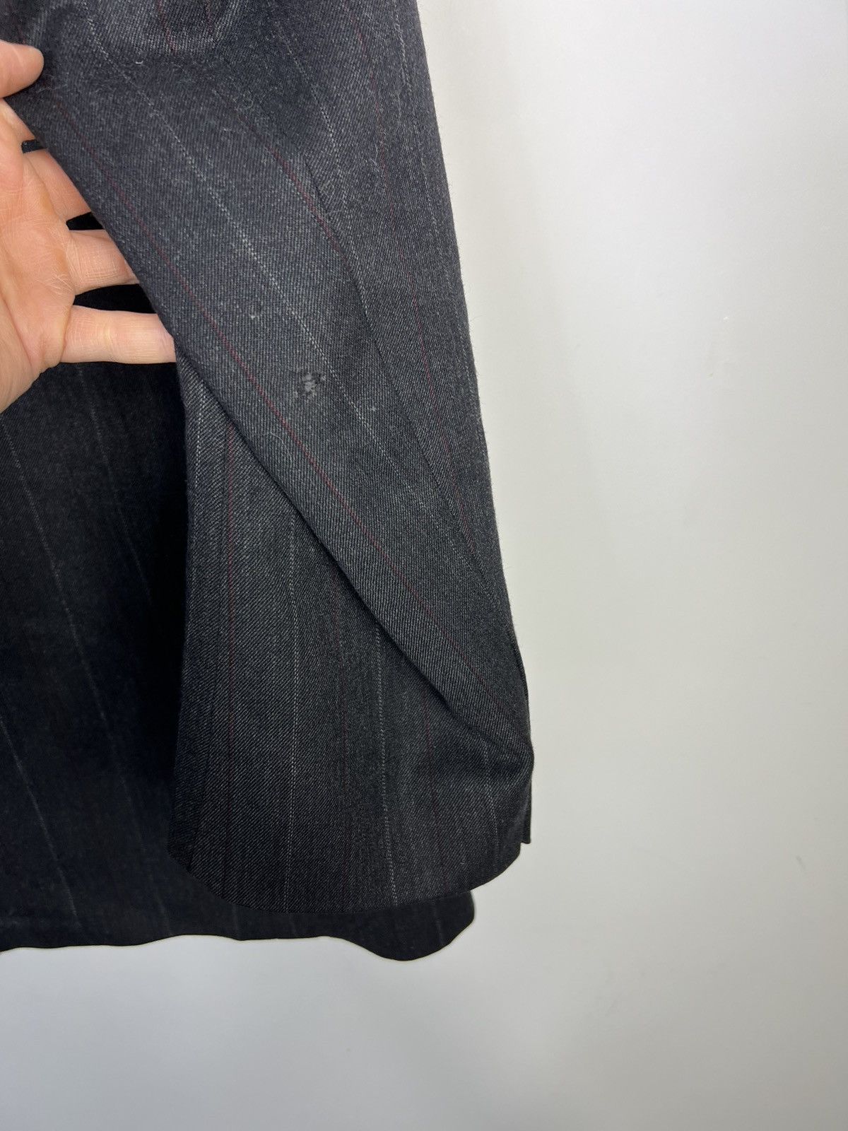 Yves Saint Laurent Yves Saint Laurent Striped Double-Breasted Jacket, wool Size US L / EU 52-54 / 3 - 7 Thumbnail