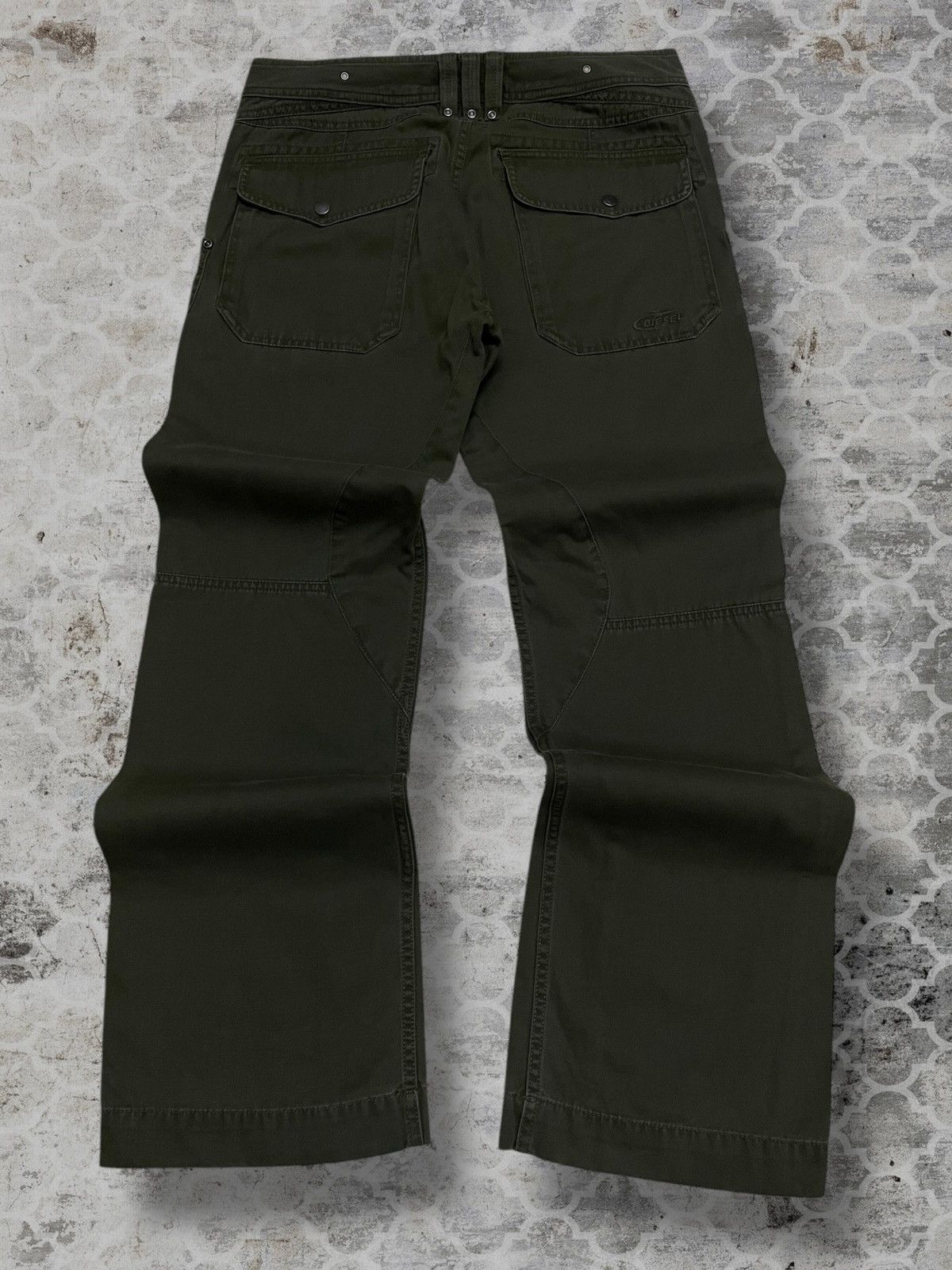 Diesel Vintage Authentic Designer Diesel Carpenter Style Pant Size US 31 - 8 Thumbnail