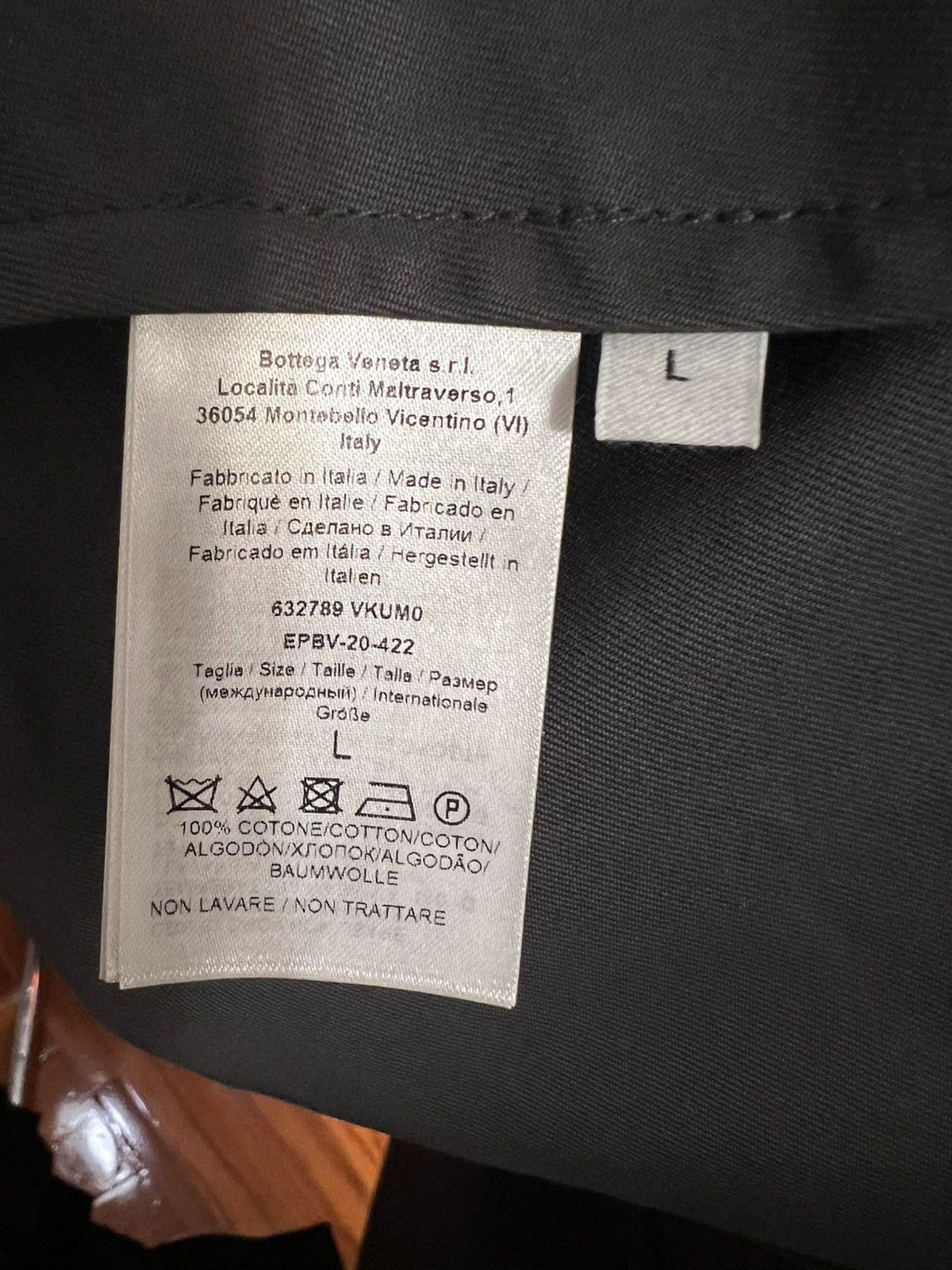 Bottega Veneta PF20 Cape Size US L / EU 52-54 / 3 - 5 Thumbnail