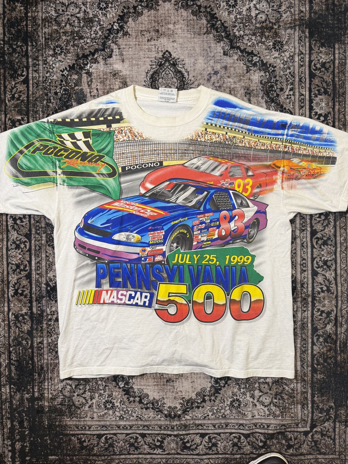 NASCAR × Vintage 90s Chase Authentics Nascar Winston Cup racing t-shirt (XL) Size US XL / EU 56 / 4 - 1 Thumbnail