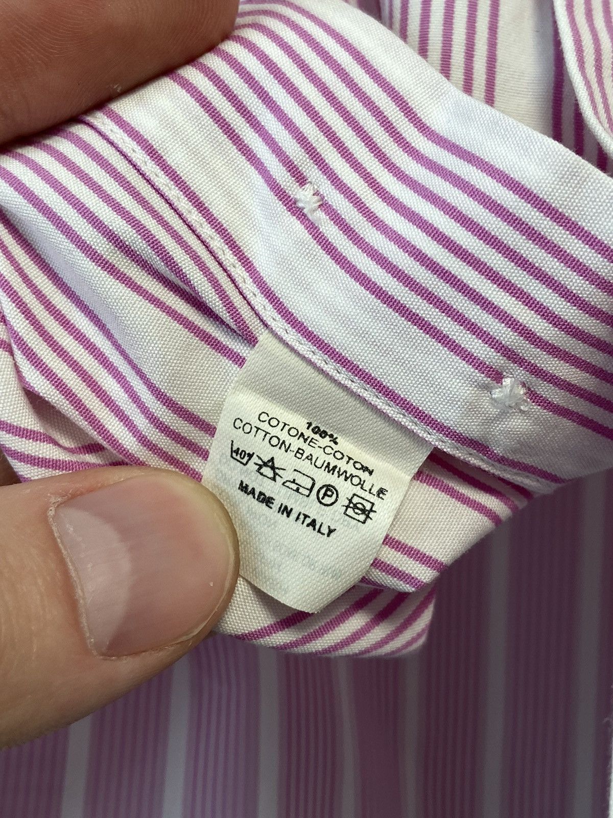 Etro Etro Milano Button Up Shirt Pink Size US L / EU 52-54 / 3 - 7 Thumbnail