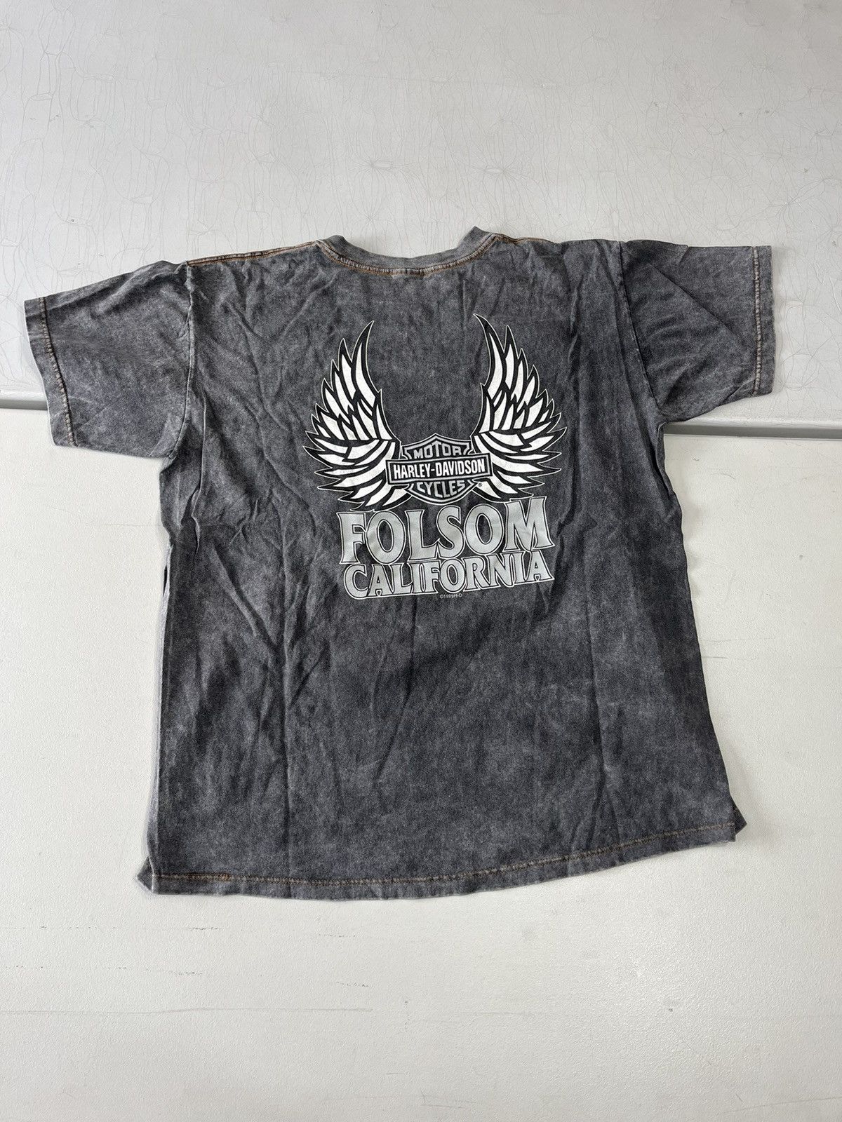 Harley Davidson × Vintage Vintage 90s Harley Davidson shirt Size US L / EU 52-54 / 3 - 2 Thumbnail