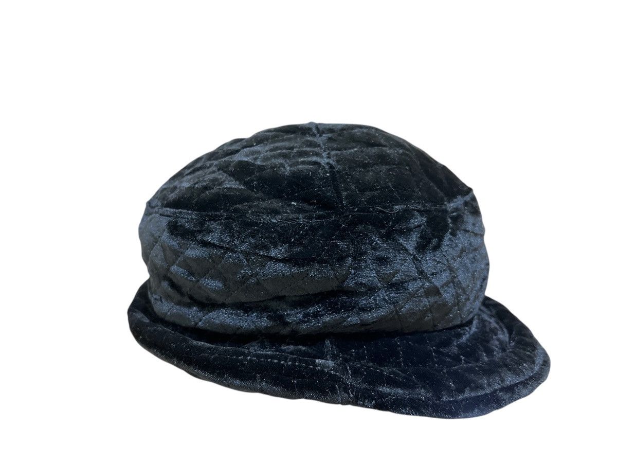 Designer × Japanese Brand Black Velvet Hats Super Lovers Size ONE SIZE - 1 Thumbnail