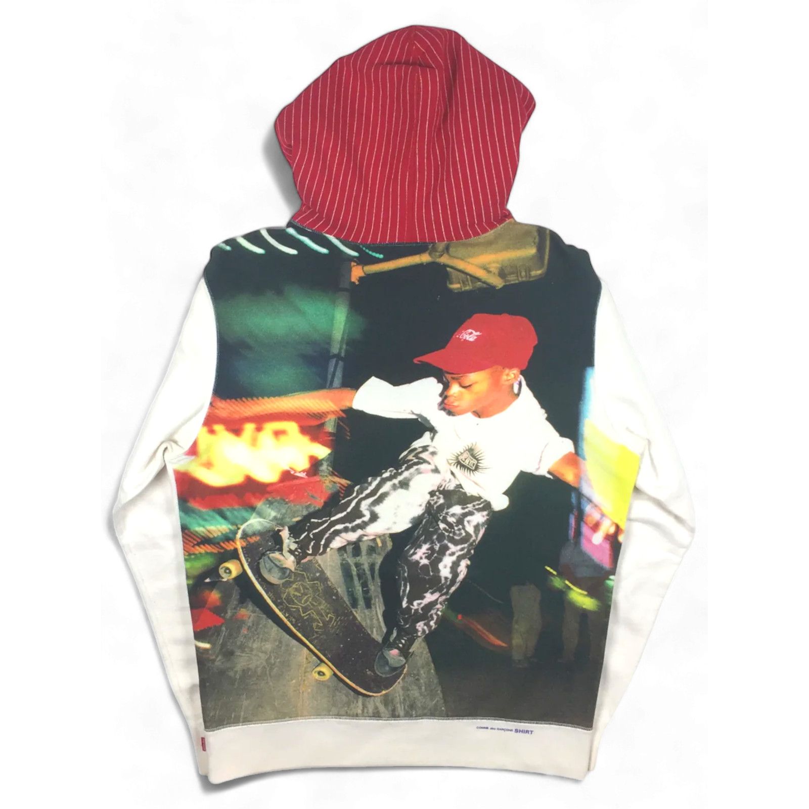 Supreme 2014 Supreme x CDG Red Harold Hunter Box Logo Hoodie Size US M / EU 48-50 / 2 - 3 Thumbnail