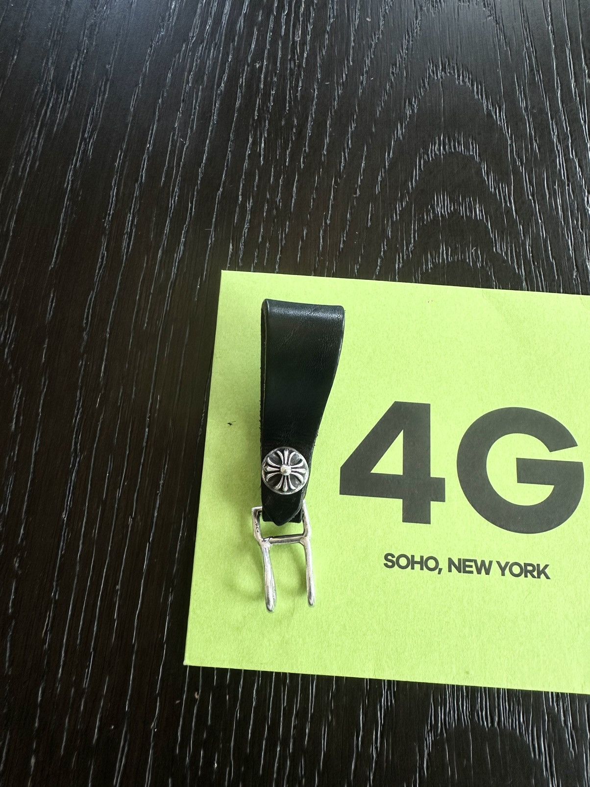 Chrome Hearts CHROME HEARTS WALLET BELT CHAIN CLIP KEYS NEW LEATHER Size ONE SIZE - 1 Thumbnail