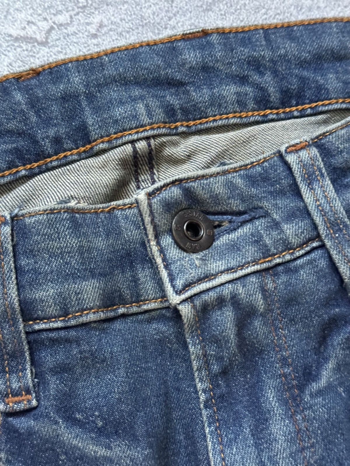 G-Star × Vintage G star raw 28/32 revend super slim denim pant trouser jeans Size US 28 / EU 44 - 12 Thumbnail