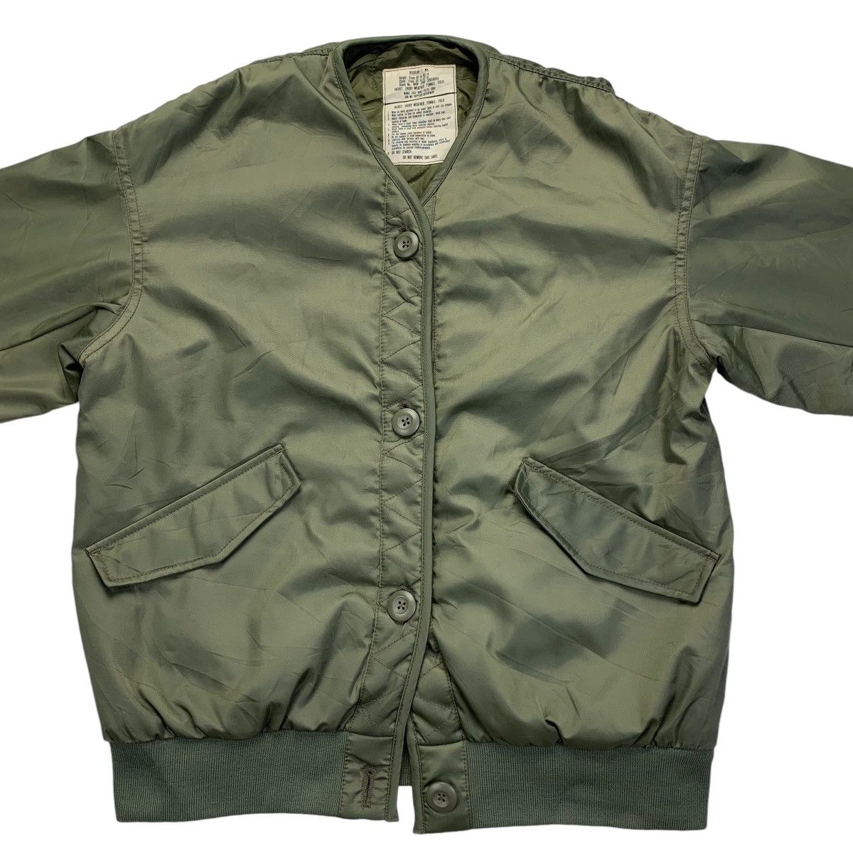GOA GOA Military MA-1 Bomber nylon quilted Lining Size US M / EU 48-50 / 2 - 7 Thumbnail