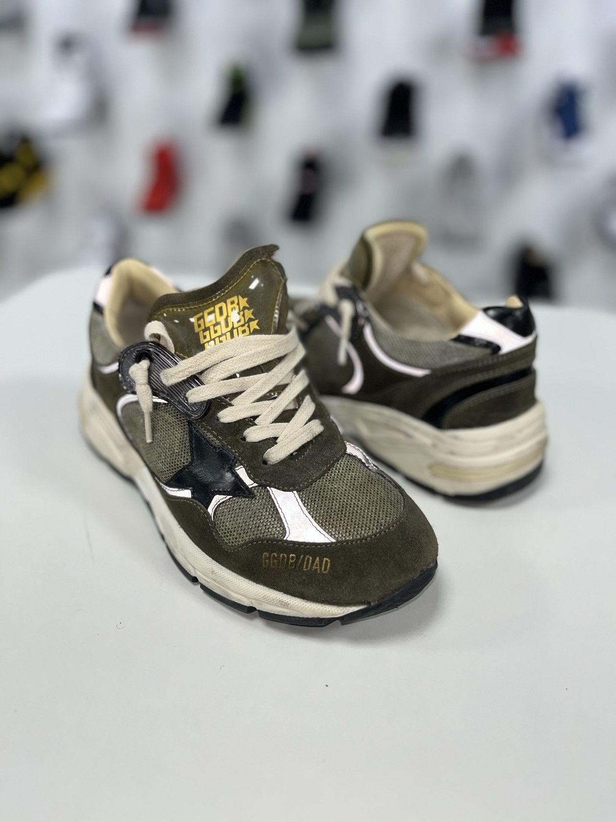 Golden Goose Golden Goose Women's Running Dad Lace Up Sneakers Size US 6 / IT 36 - 2 Thumbnail