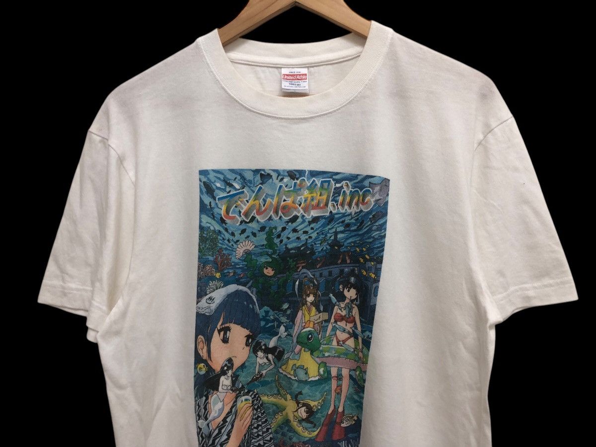 Anime × Band Tees × Japanese Brand JPOP 🔥 DENPAGUMI INC BON DE FESTA ANIME GRAPHICAL PROMO TEE Size US L / EU 52-54 / 3 - 3 Thumbnail