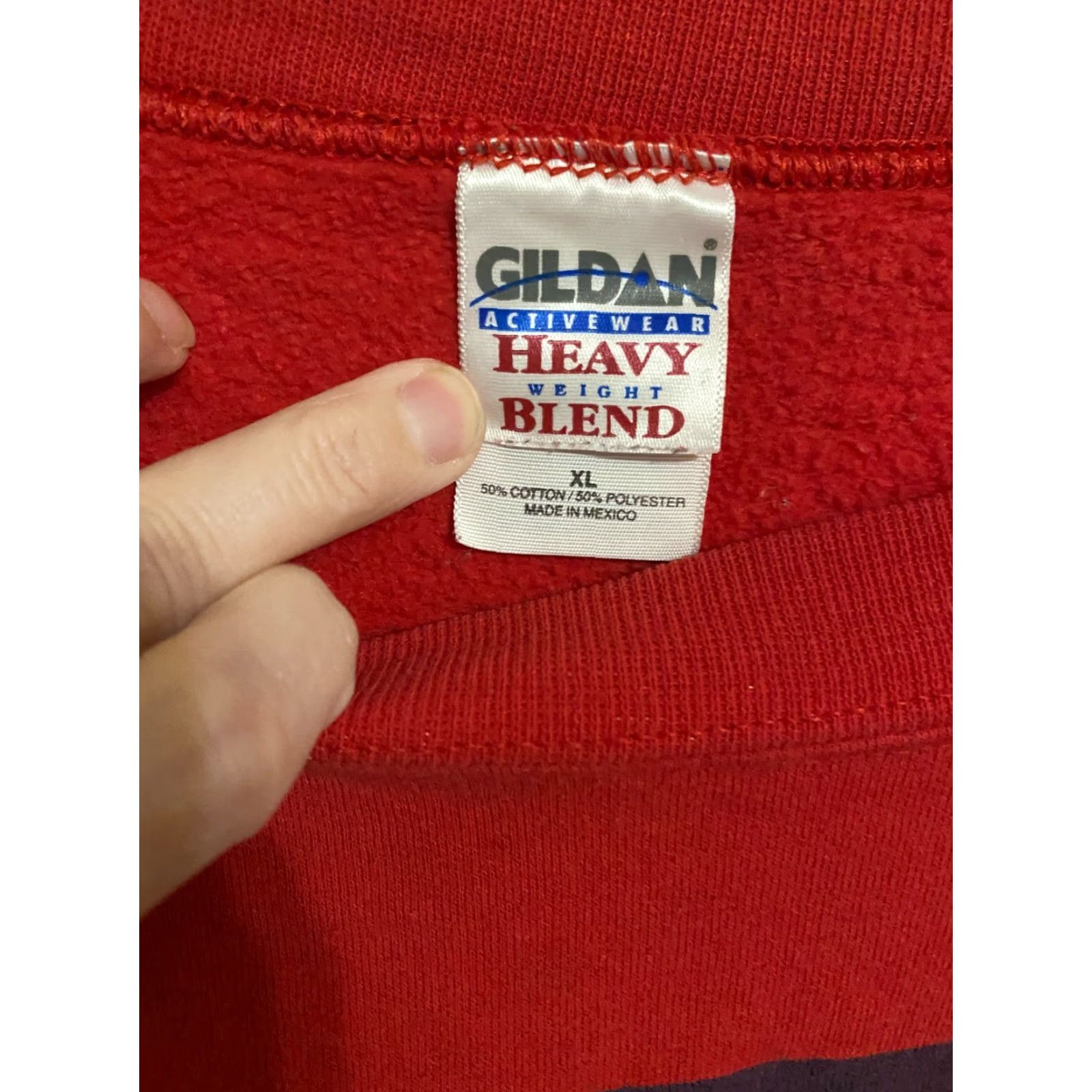 Gildan VINTAGE Gildan Z28 Camaro Chevy red XL Long Sleeve Shirt Men's Long Sleeve Pullover Sweatshirt Beach Activewear Mens Red XL Size US XL / EU 56 / 4 - 2 Thumbnail