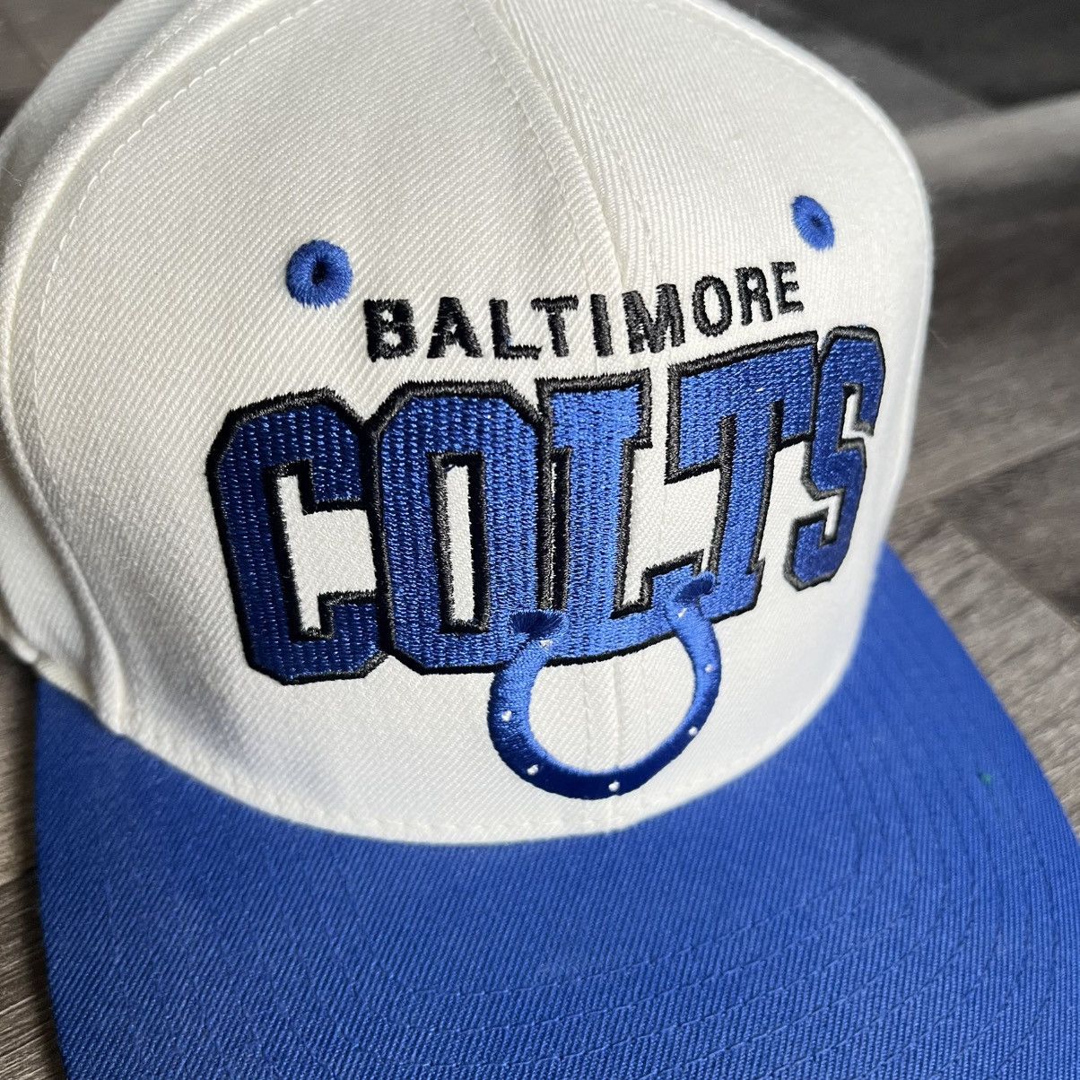 Mitchell & Ness Vintage NFL Baltimore Colts Mitchell & Ness SnapBack Hat Size ONE SIZE - 2 Thumbnail