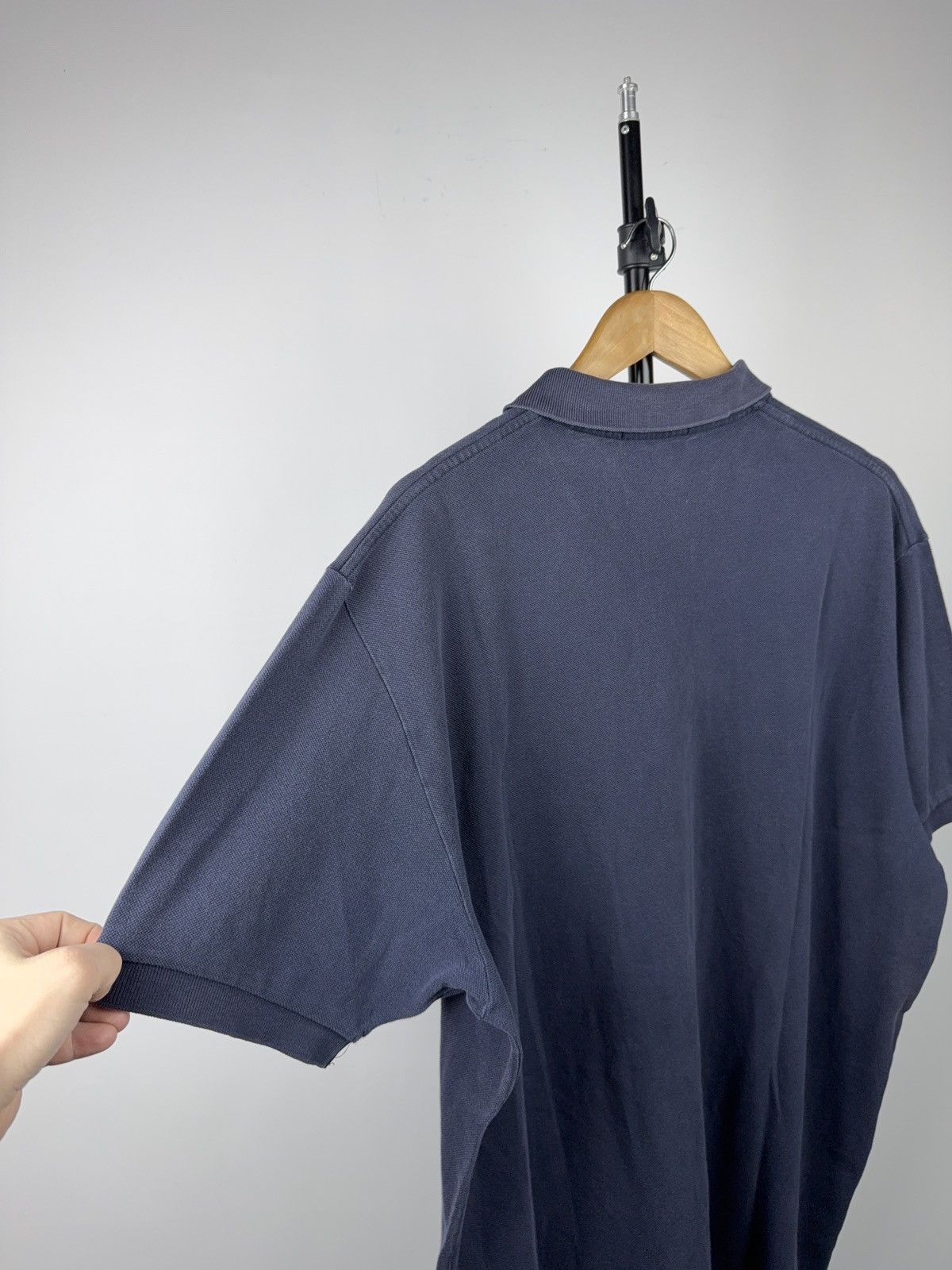Polo Ralph Lauren Vintage 90s Polo Ralph Lauren #9 Big Pony Faded Polo Shirt Size US L / EU 52-54 / 3 - 13 Thumbnail