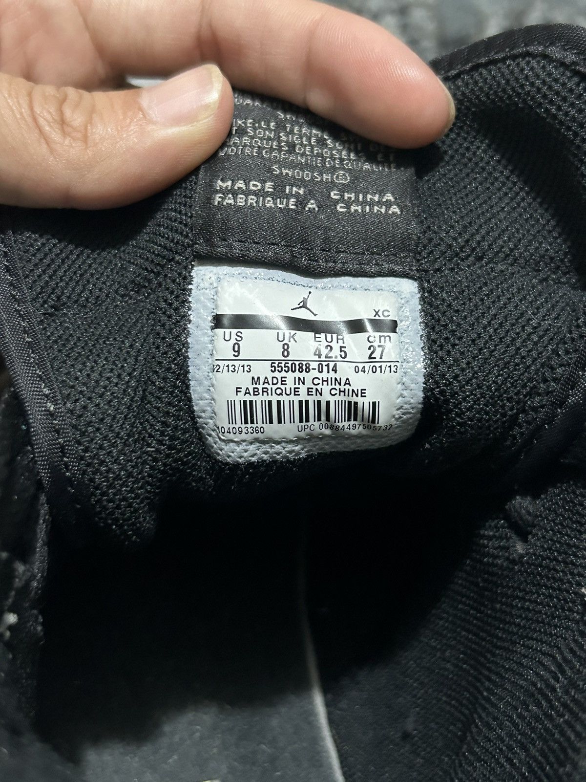 Jordan Brand Jordan 1 shadow high 2013 Size US 9 / EU 42 - 6 Thumbnail