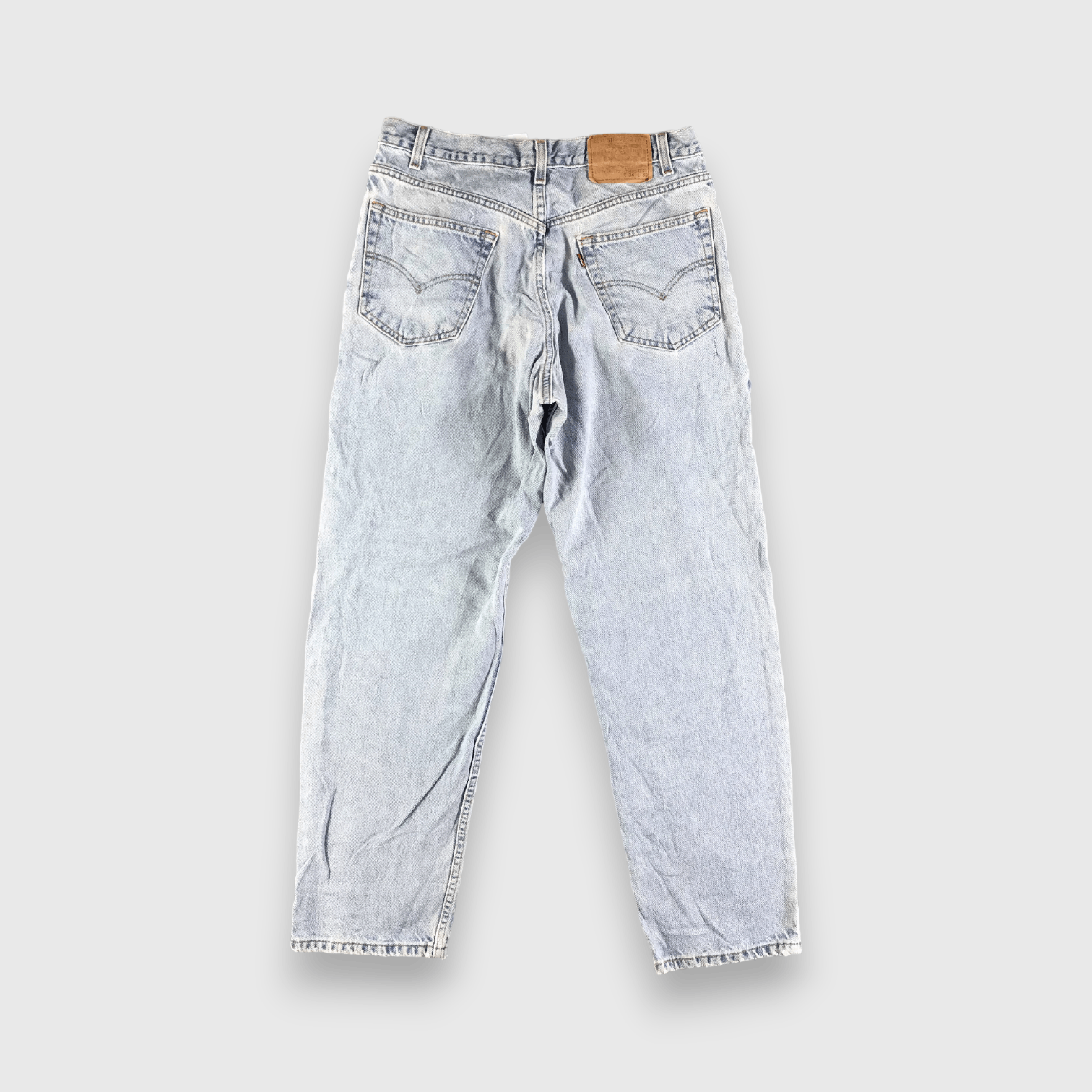 Levi's Vintage 90s Light Wash Levis Jeans-J3316 Size US 33 - 2 Thumbnail