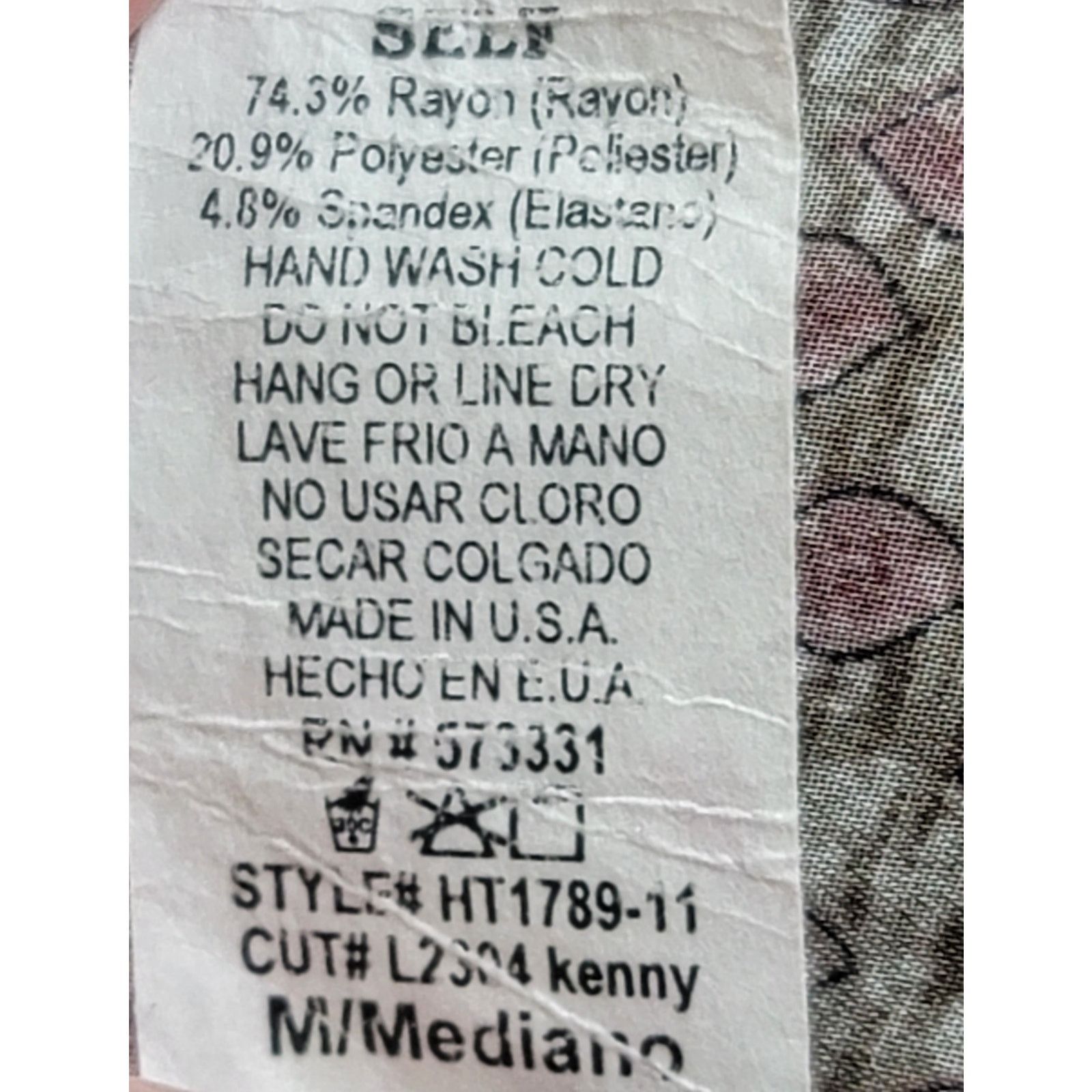 Other Le Lis StitchFix Burgundy Sheer Back Panel Medium Hi Low Hem Size M / US 6-8 / IT 42-44 - 5 Thumbnail