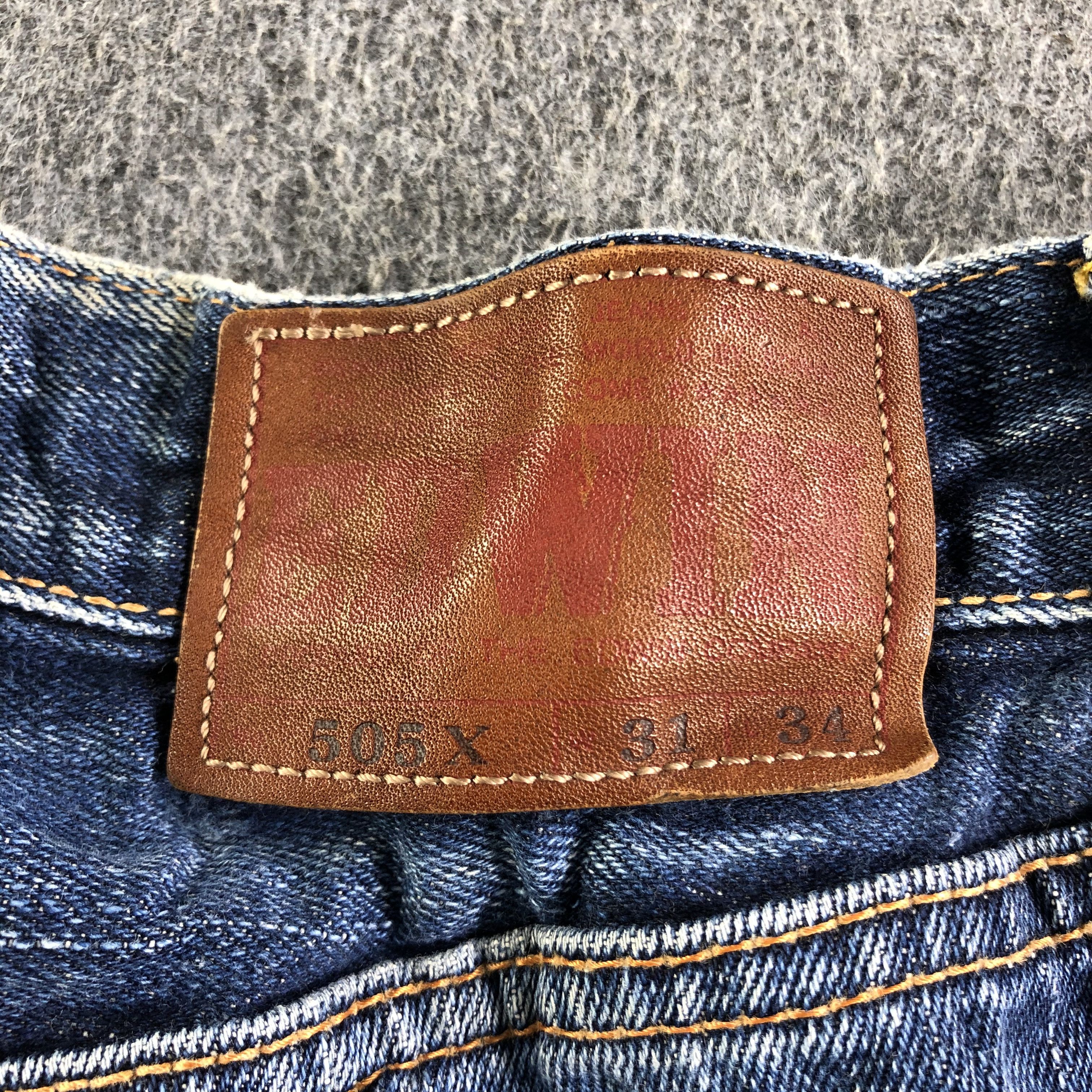 Edwin Vintage Blue Wash Edwin 505x Jeans-J3599 Size US 31 - 5 Thumbnail