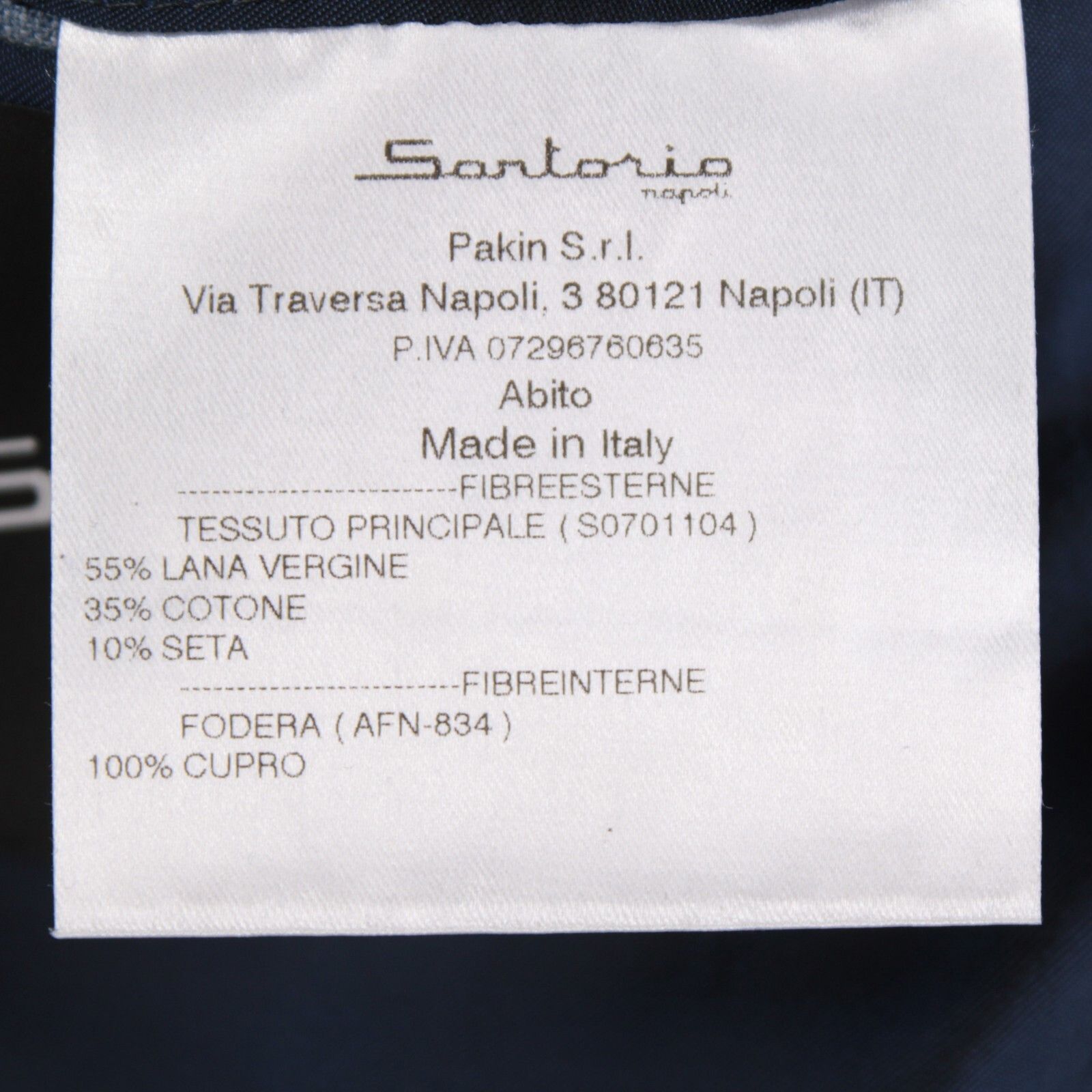 SARTORIO Sartorio Suit Size US 42 Regular in Blue Size 42R - 9 Thumbnail