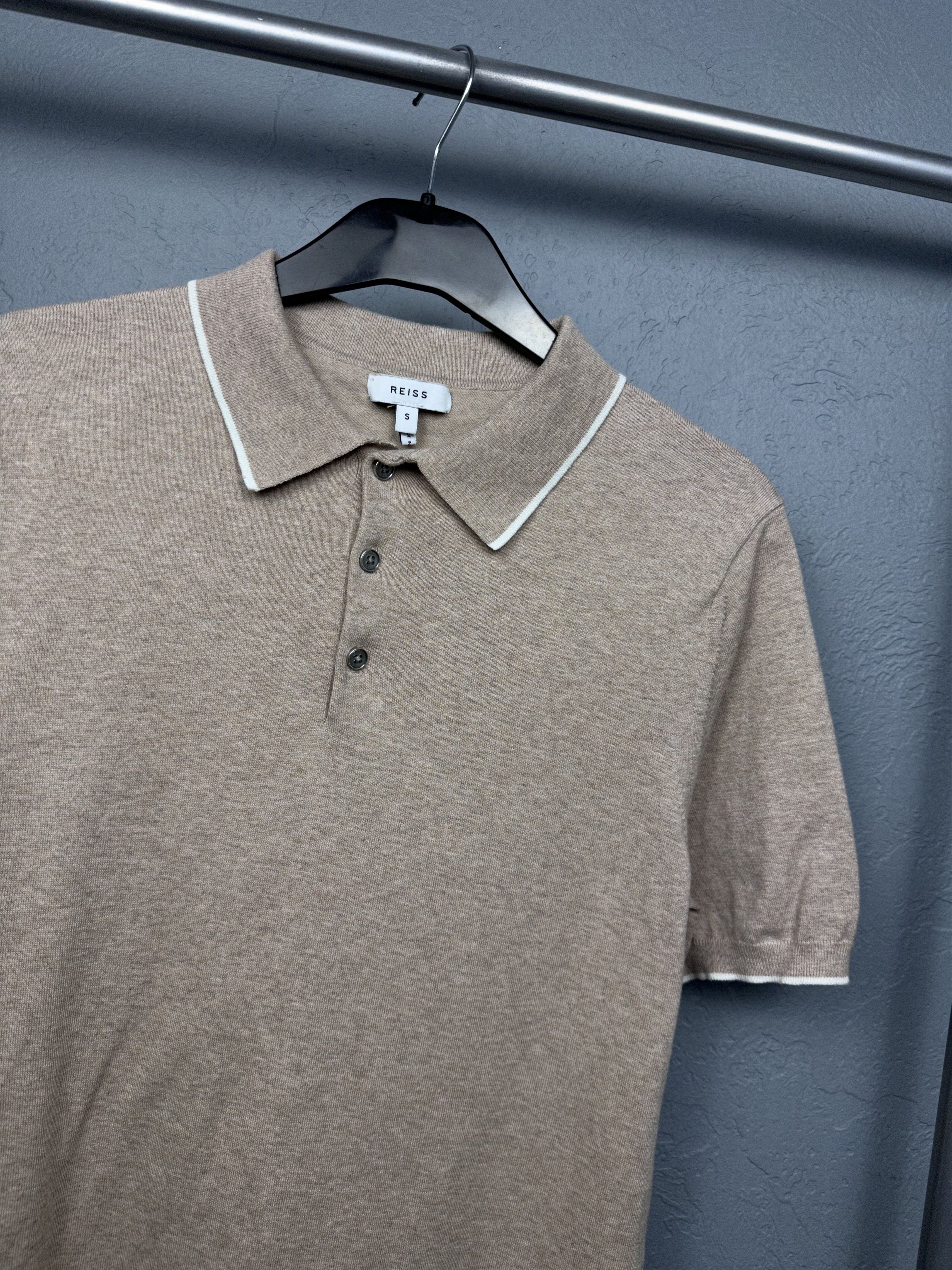 Reiss × Vintage Reiss Mens Polo Shirt Size US S / EU 44-46 / 1 - 2 Thumbnail