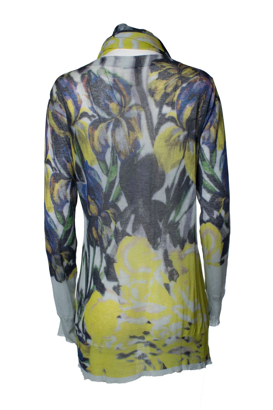 Dries Van Noten Dries van Noten, floral printed top with scarf Size M / US 6-8 / IT 42-44 - 4 Thumbnail