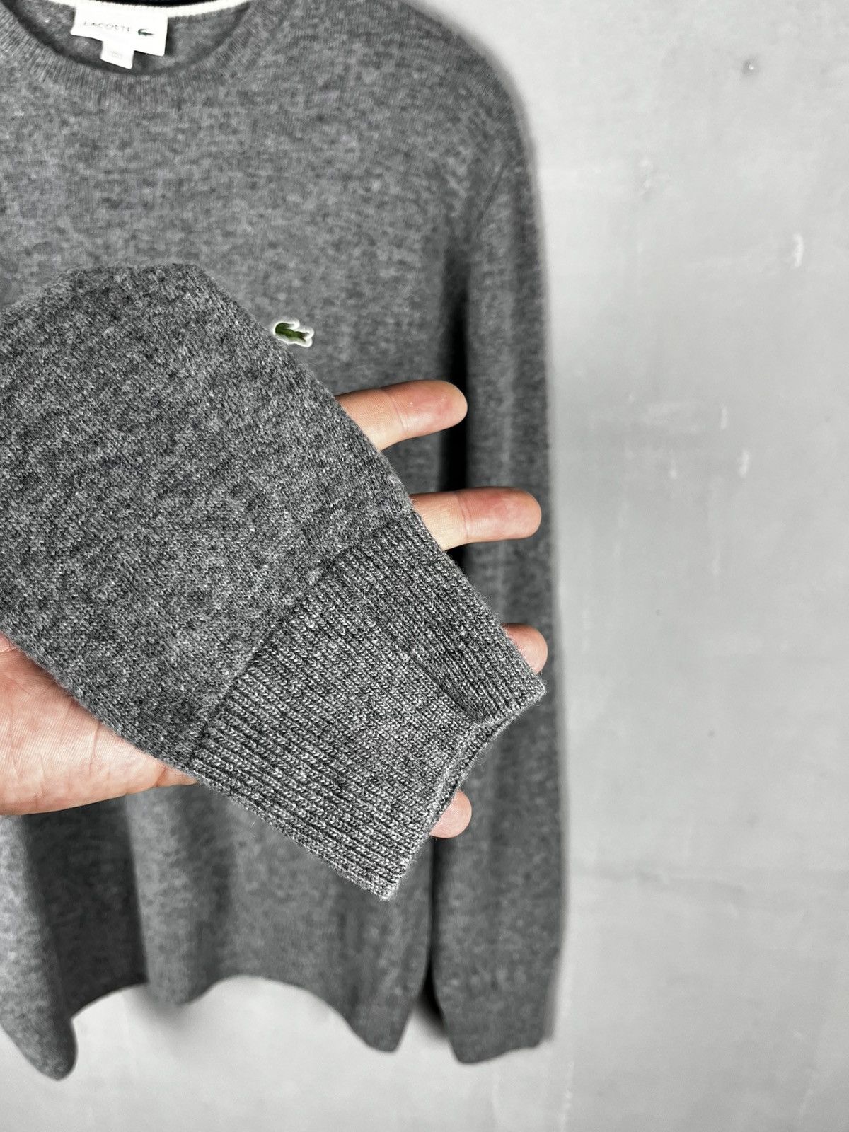 Lacoste Lacoste wool sweater size L Size US L / EU 52-54 / 3 - 9 Thumbnail