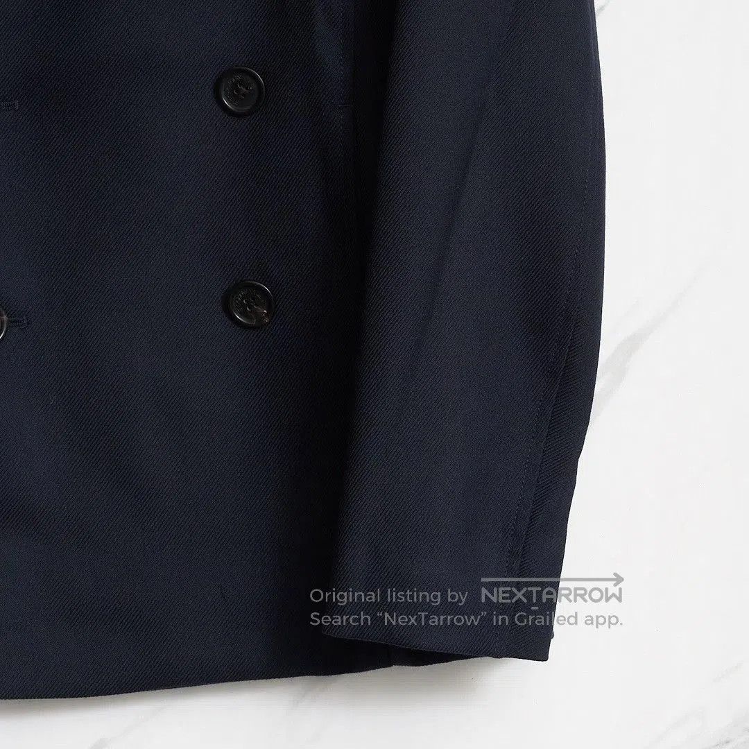 Emporio Armani Emporio Armani Men's Navy Double-Breasted Coat. Size US L / EU 52-54 / 3 - 4 Thumbnail